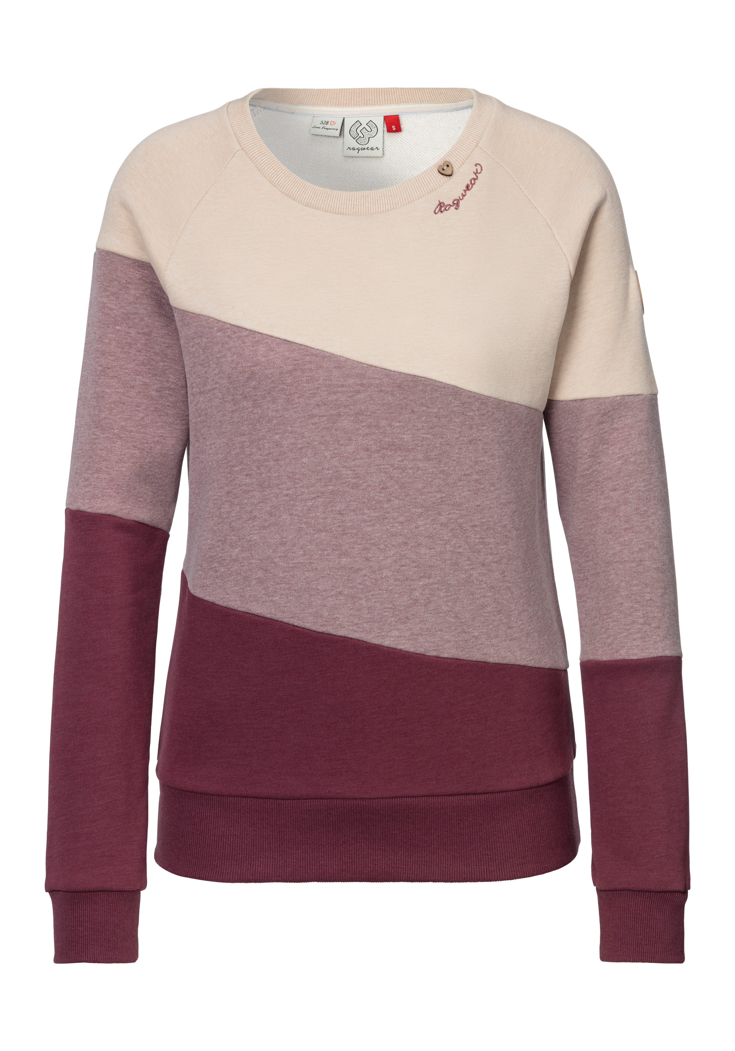 Ragwear Sweater JOHANKA BLOCK in multicolor Block-Streifen – Bild 4 von 5