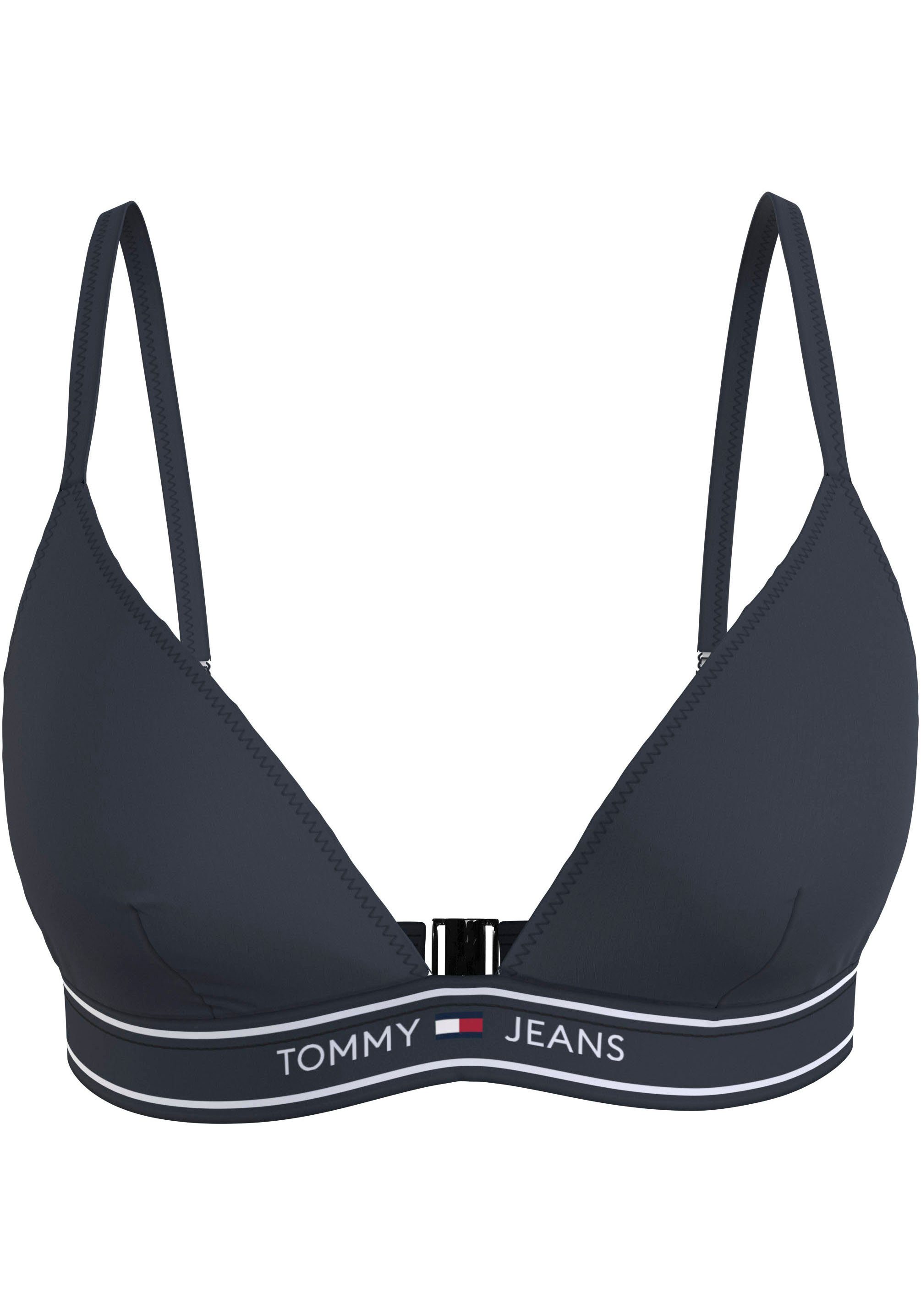 Tommy Hilfiger Swimwear Triangel-Bikini-Top TRIANGLE RP, mit Logoschriftzug günstig online kaufen