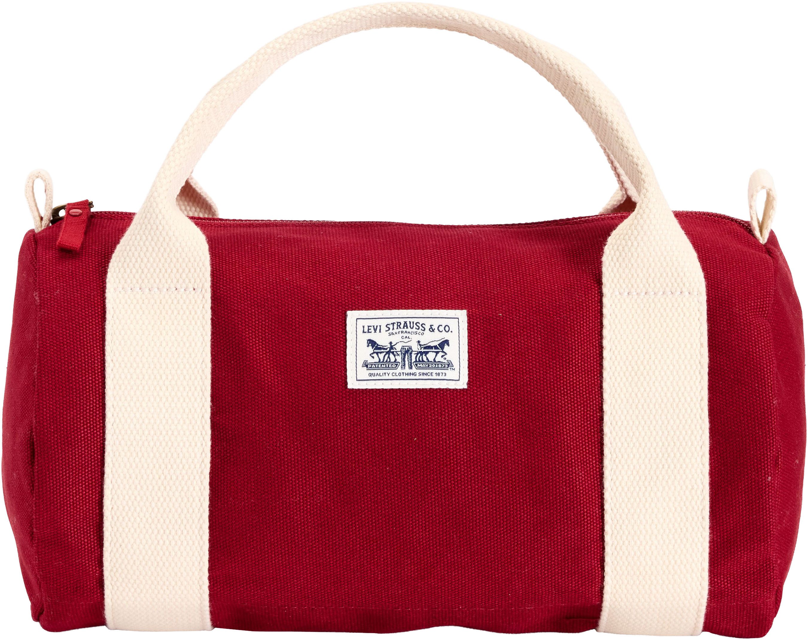 Levi's® Beuteltasche HARLEY SMALL BARREL, Canvas-Tasche mit Kontrast-Details und Logo-Badge