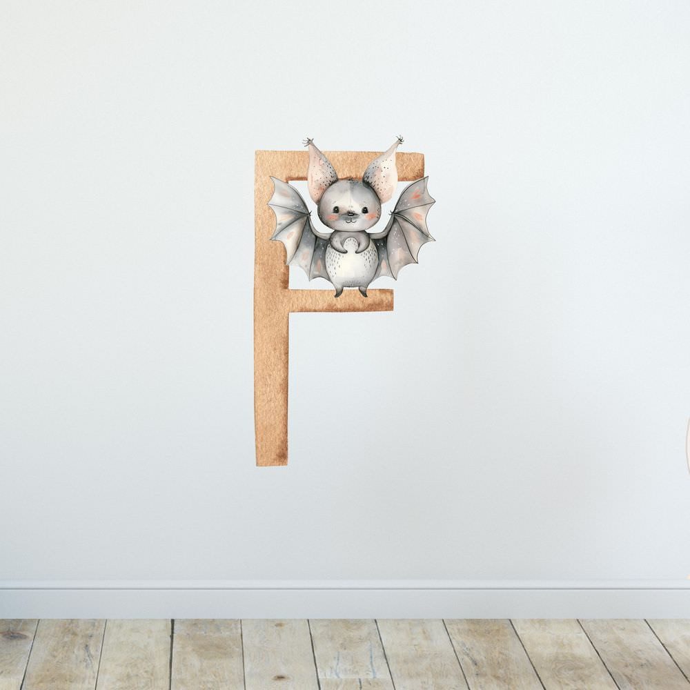 Sunnywall Wandtattoo Buchstaben ABC Waldtiere Aufkleber günstig online kaufen