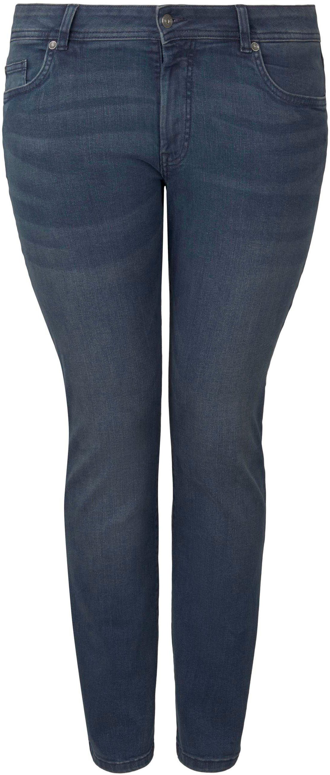 TAILOR Dark TOM Stone Blue Slim-fit-Jeans Used PLUS