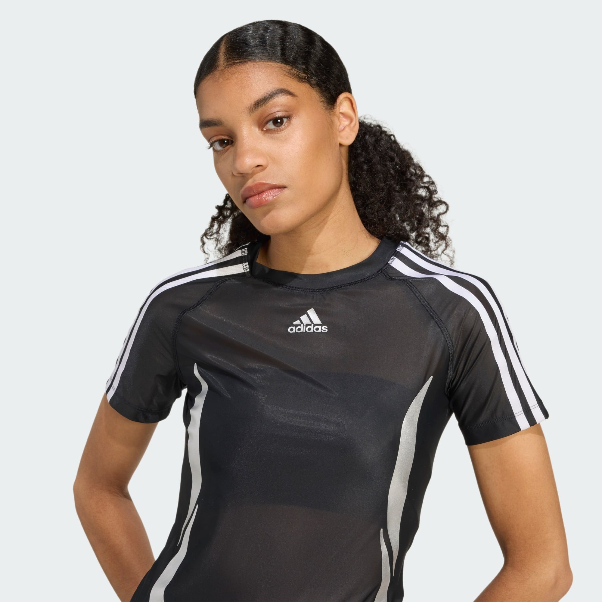 adidas Originals T-Shirt ADILENIUM SAISON 4 TEAMGEIST TIGHT SHEER T-SHIRT (1-tlg)
