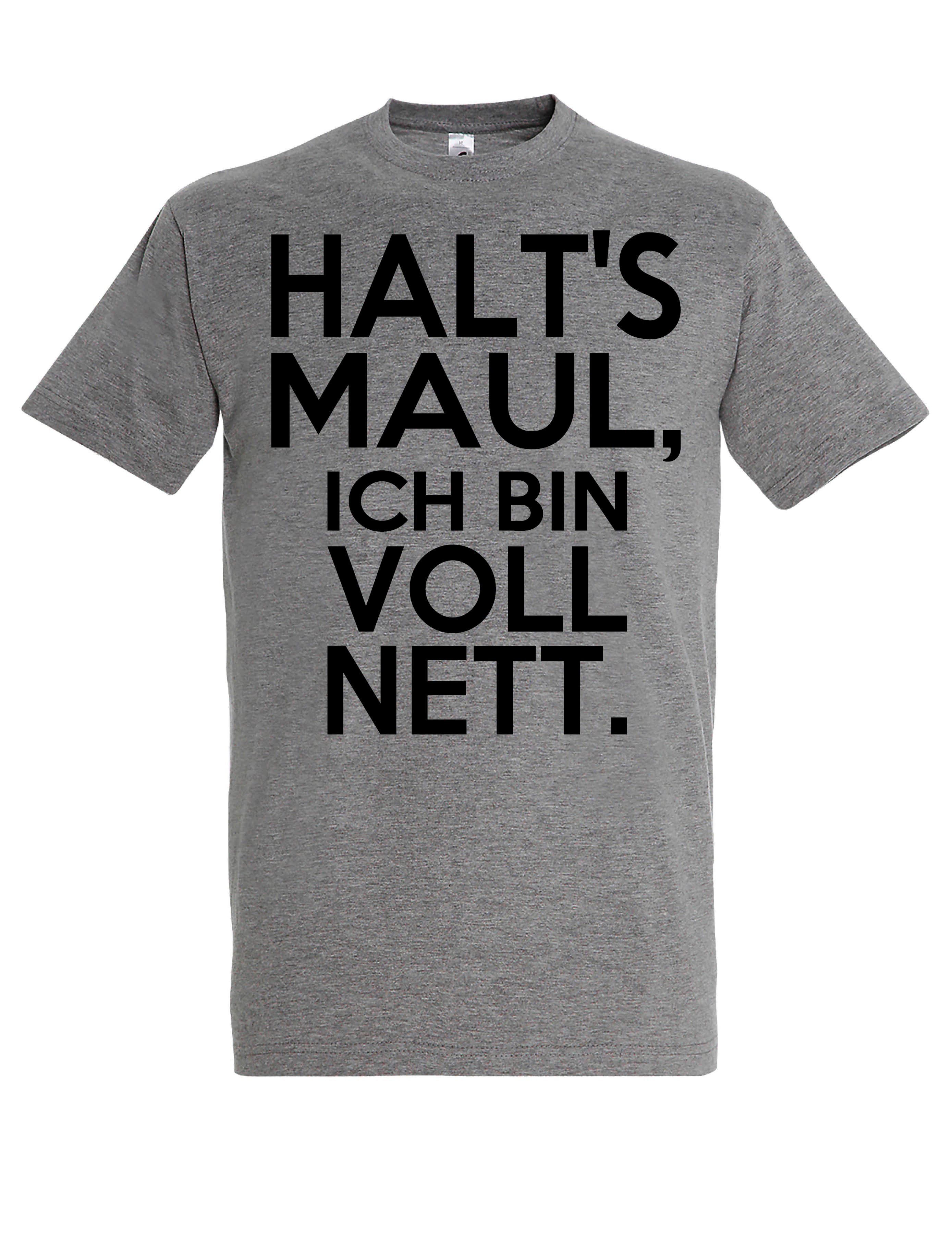 Youth Designz Print-Shirt Herren T-Shirt "Halts günstig online kaufen
