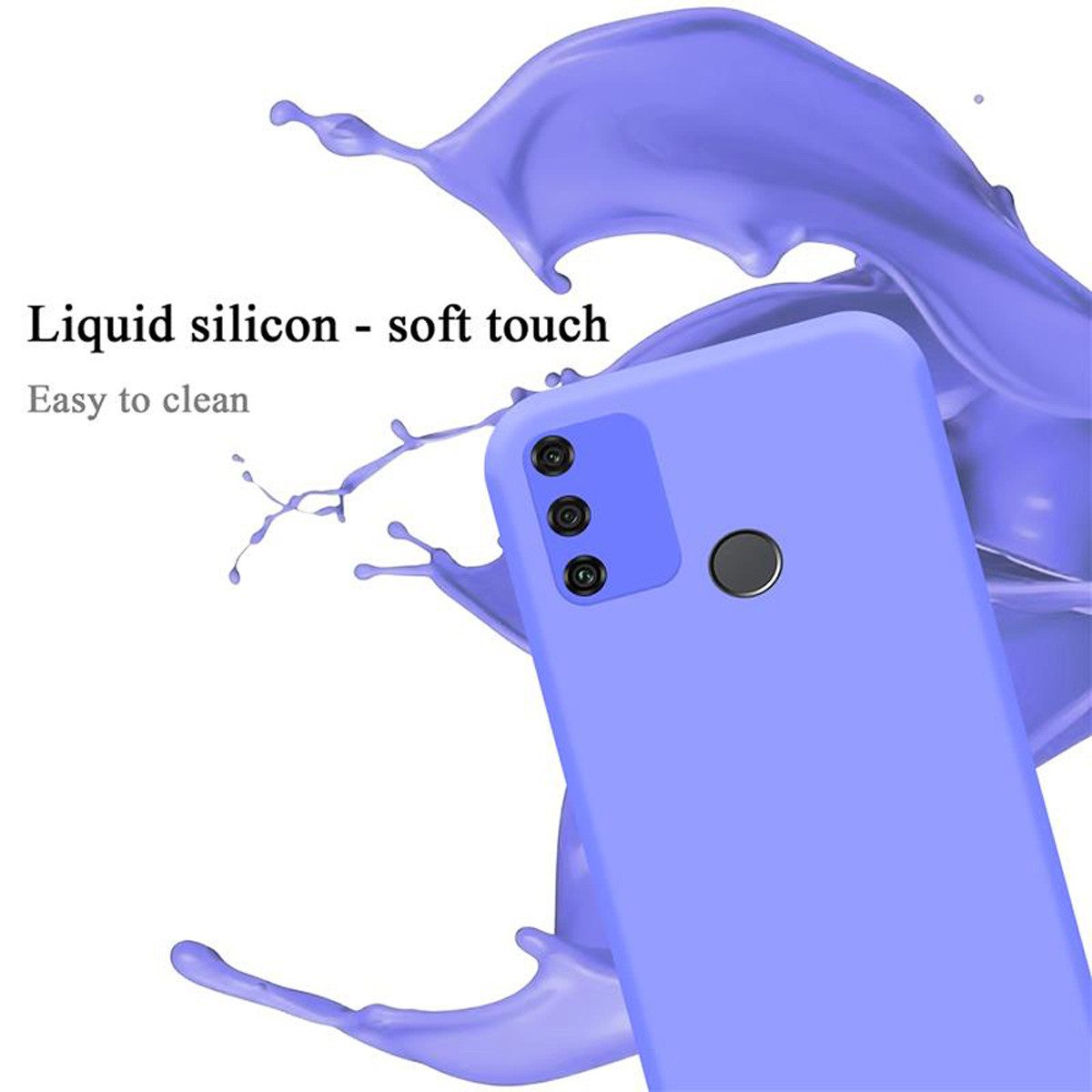 Cadorabo Handyhülle für Honor 9A Hülle Honor 9A, Flexible Hülle TPU Silikon Schutzhülle Back Cover Case