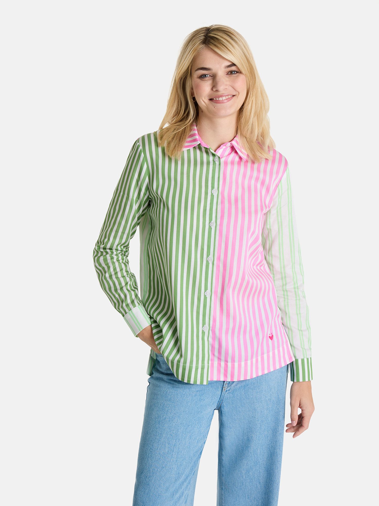 Lieblingsstück Langarmbluse EdmiraL mit Baumwoll-Anteil