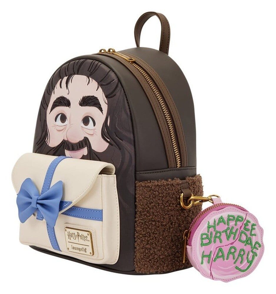 Loungefly Rucksack Harry Potter by Loungefly Mini Rucksack mit Geldbeutel Hagrid Birthday