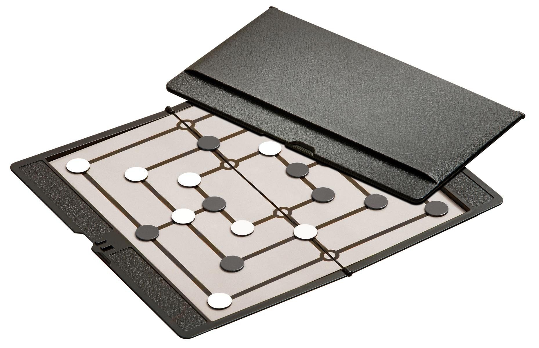 Philos Spiel Philos 6533 - Mühle, Reisespiel, magnetisch, Kunststoff