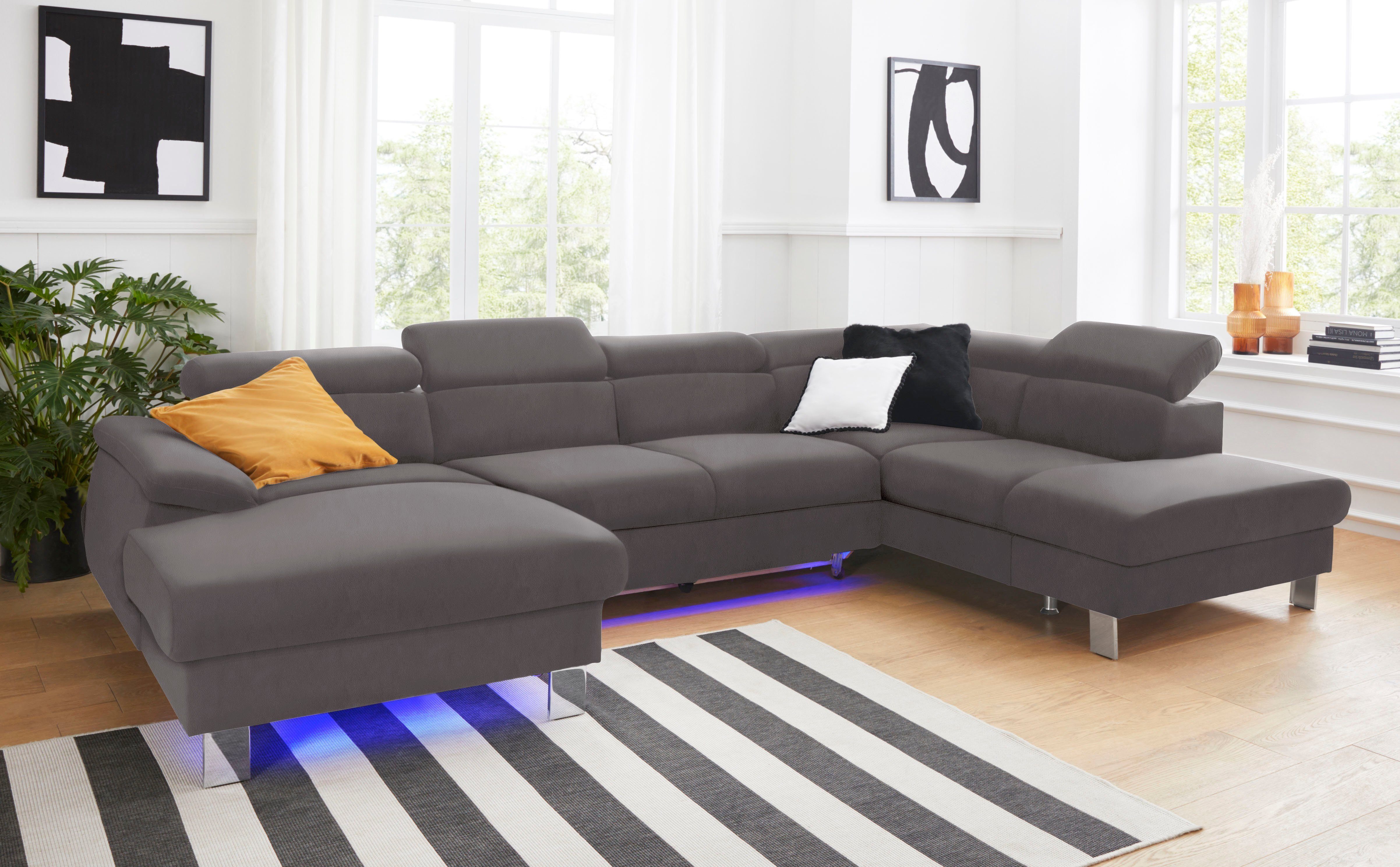 COTTA Polstergarnitur Komaris U-Form, B: 320 günstig online kaufen