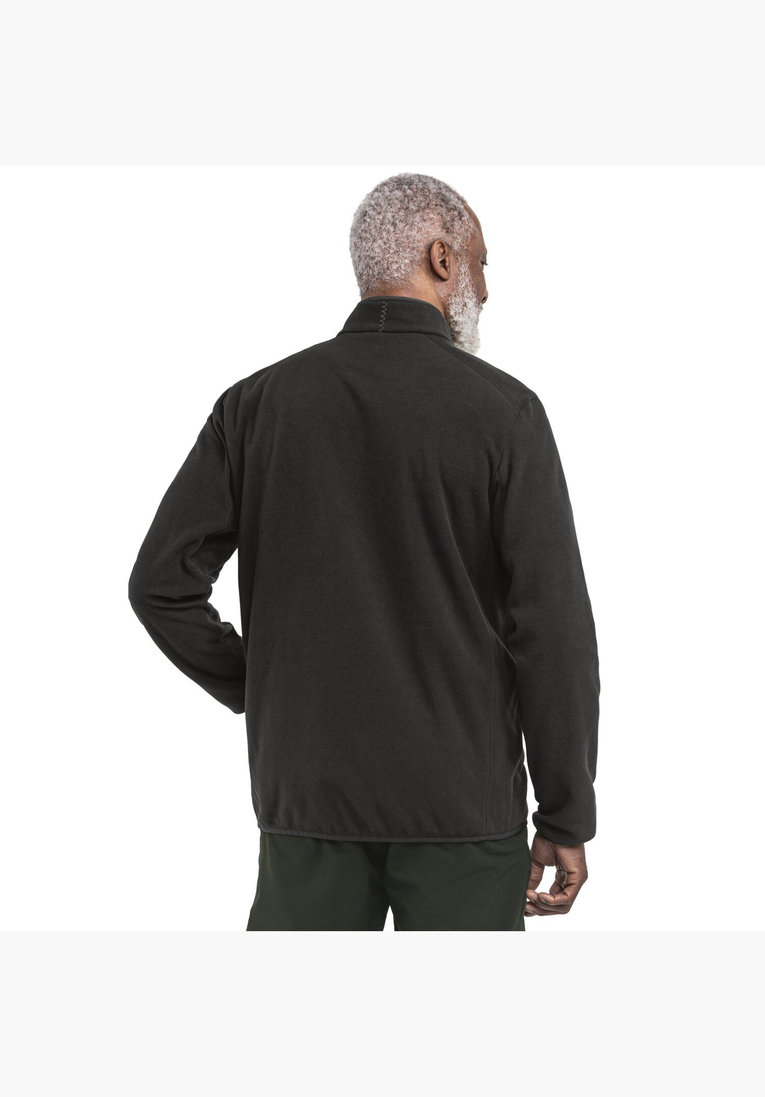 Schöffel Fleecejacke Fleece Jk Style Ash MNS mit Eingrifftaschen, schnell trocknend, atmungsaktiv, wärmend