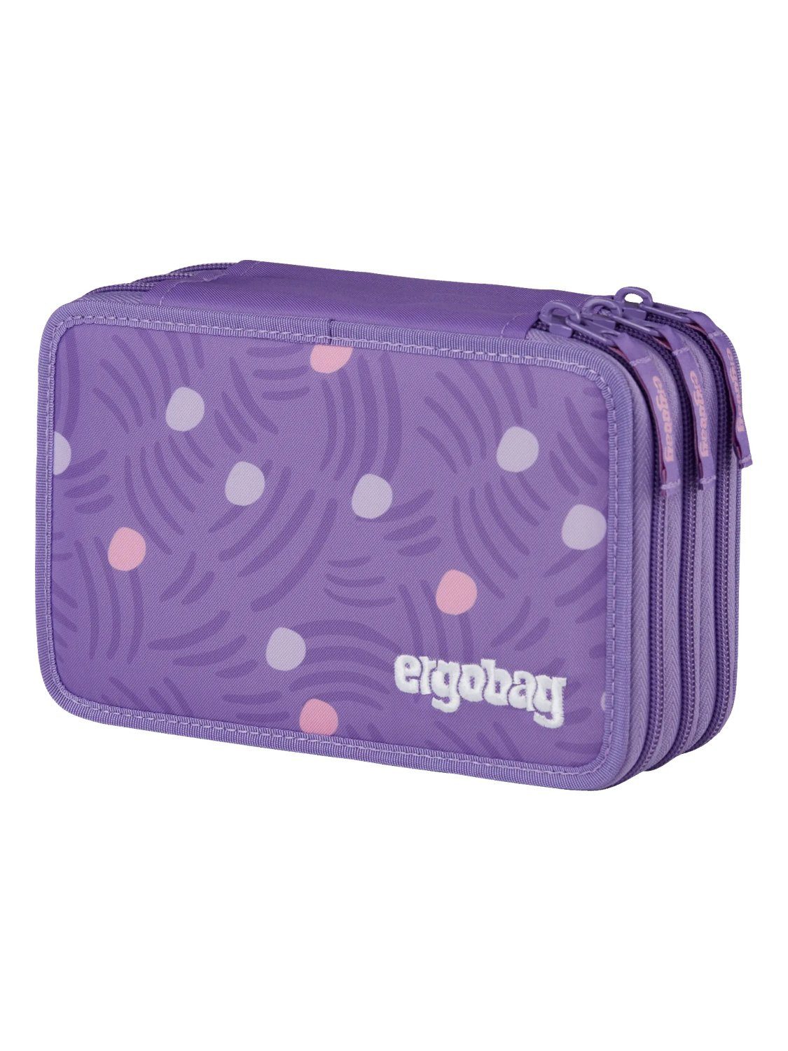ergobag Federmäppchen Maxi Mäppchen, (41-tlg), mit Stiften befüllt