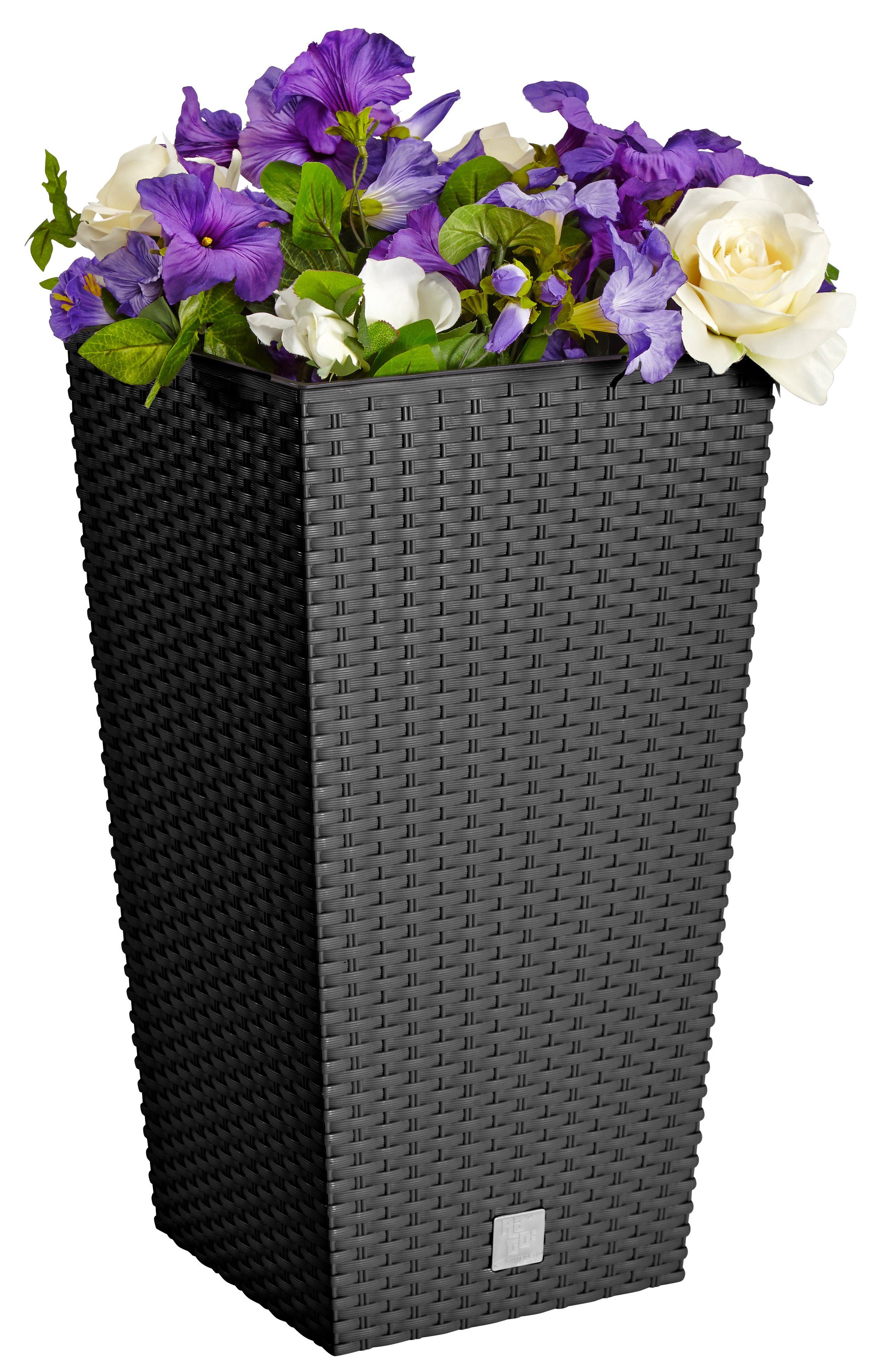 cm 33x33x61 Prosperplast BxTxH: Blumentopf Square 325, Rato