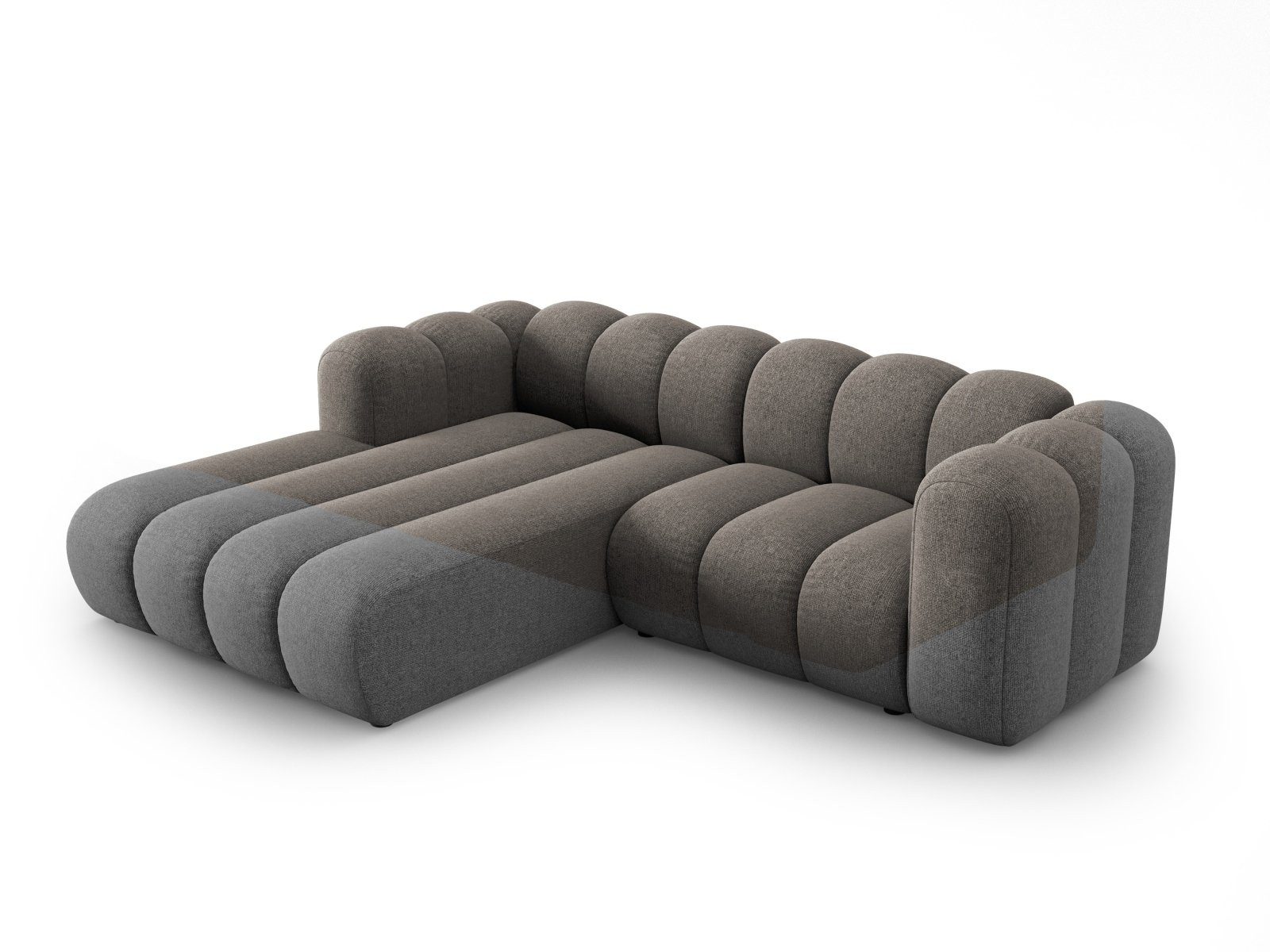 Micadoni Ecksofa Lupine, modular 3-Sitzer günstig online kaufen