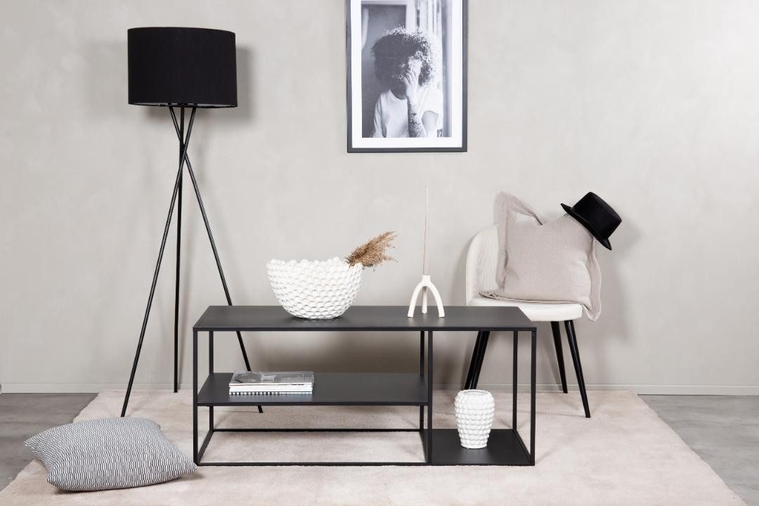 Venture Home Couchtisch Staal Couchtisch 1 Regal schwarz.