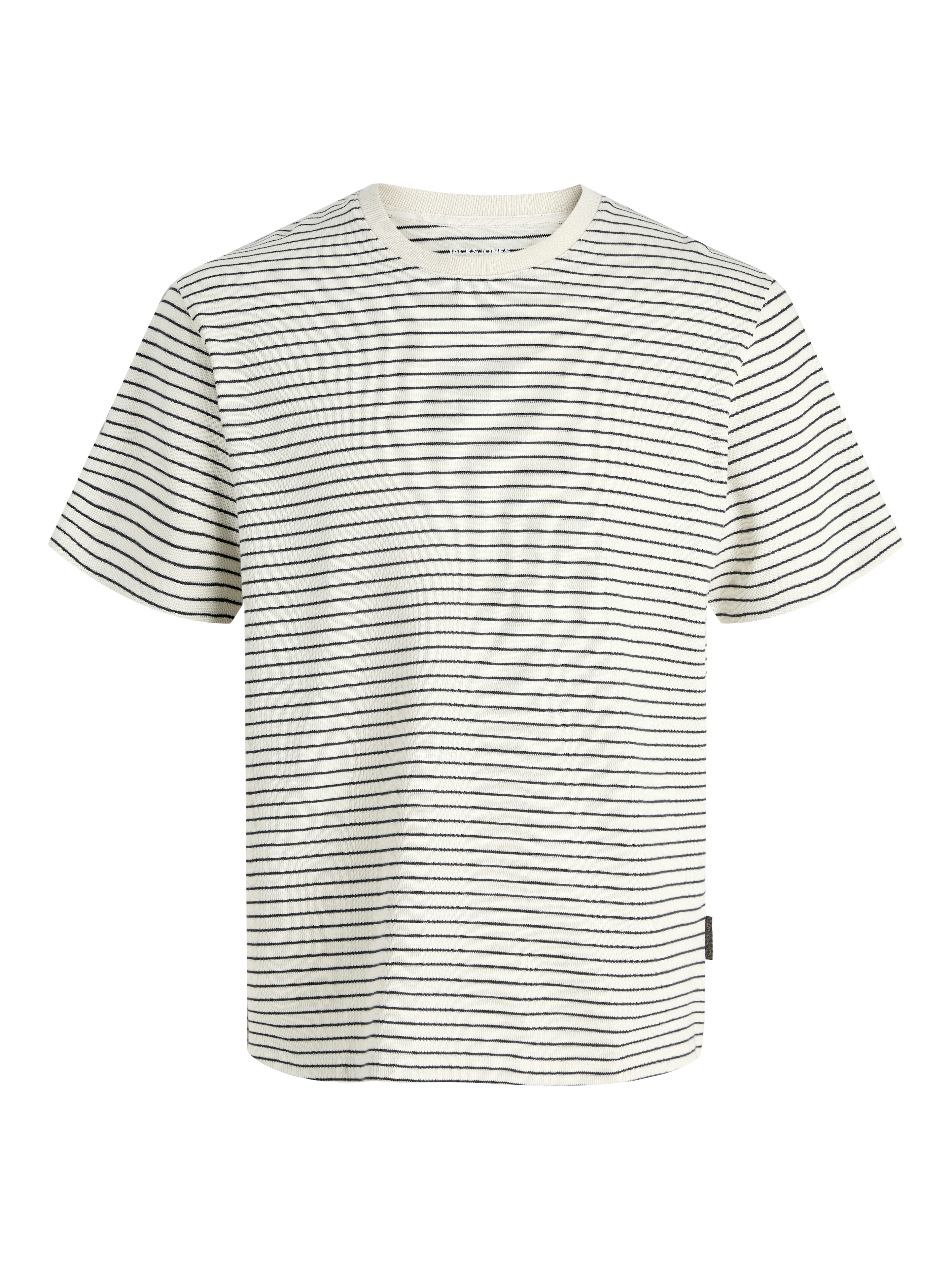 Rundhalsshirt JJEDOVER STRIPED TEE SS CREW NECK SN