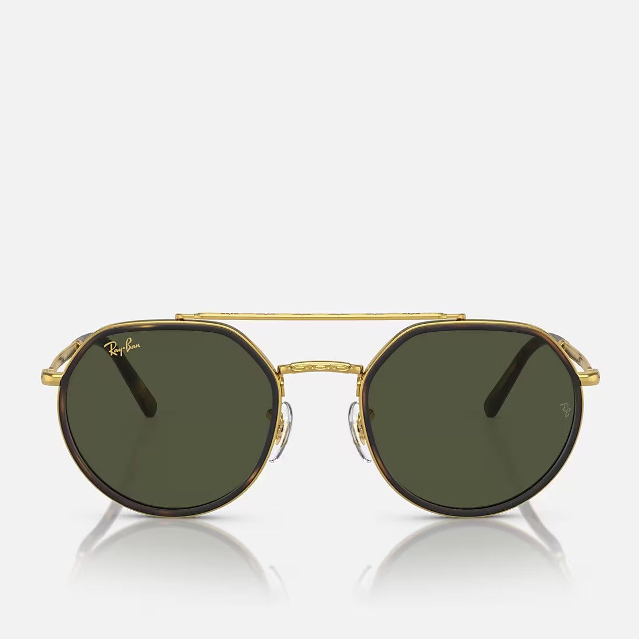 Ray-Ban Sonnenbrille Ray-Ban RB3765 919631 53 Legend Gold Green günstig online kaufen