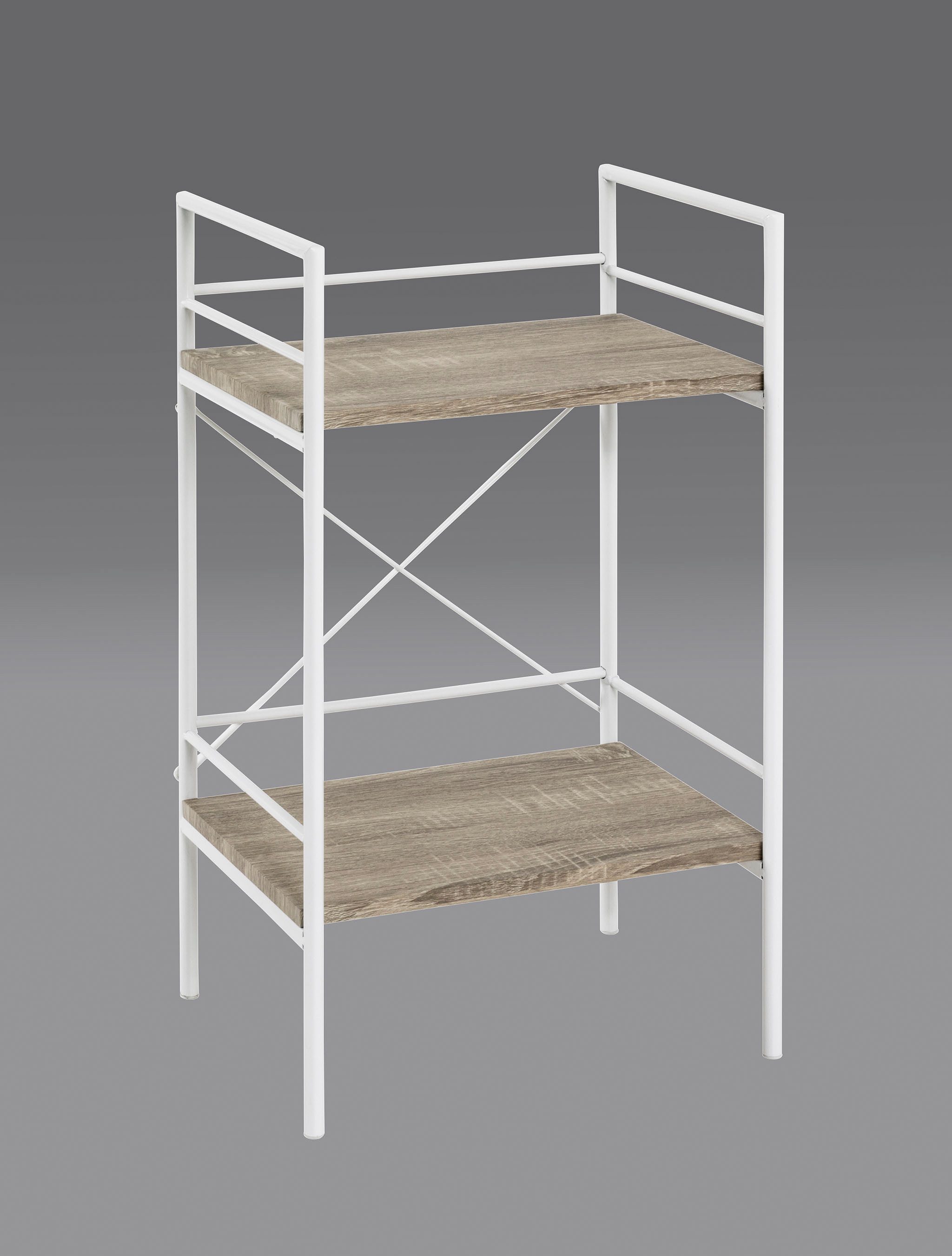 HAKU Ablageelement Sofatisch, Wohnzimmertisch, rechteckig - aus MDF Braun - B/T/H 34/27/62 cm