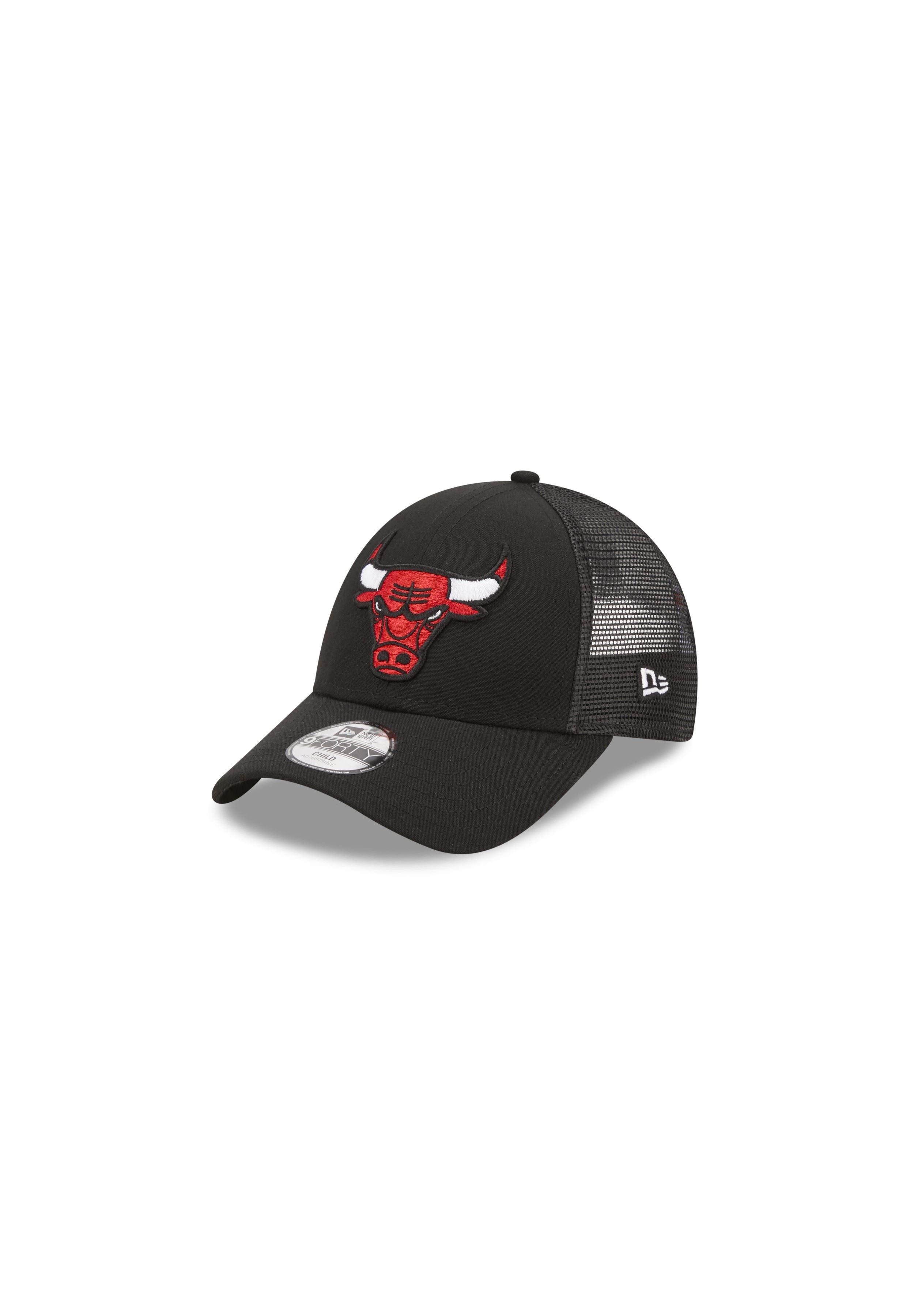 New Era Baseball Cap Chicago Bulls NBA Home Field Black 9Forty Kids A-Frame Adjustable Truc (1-St)