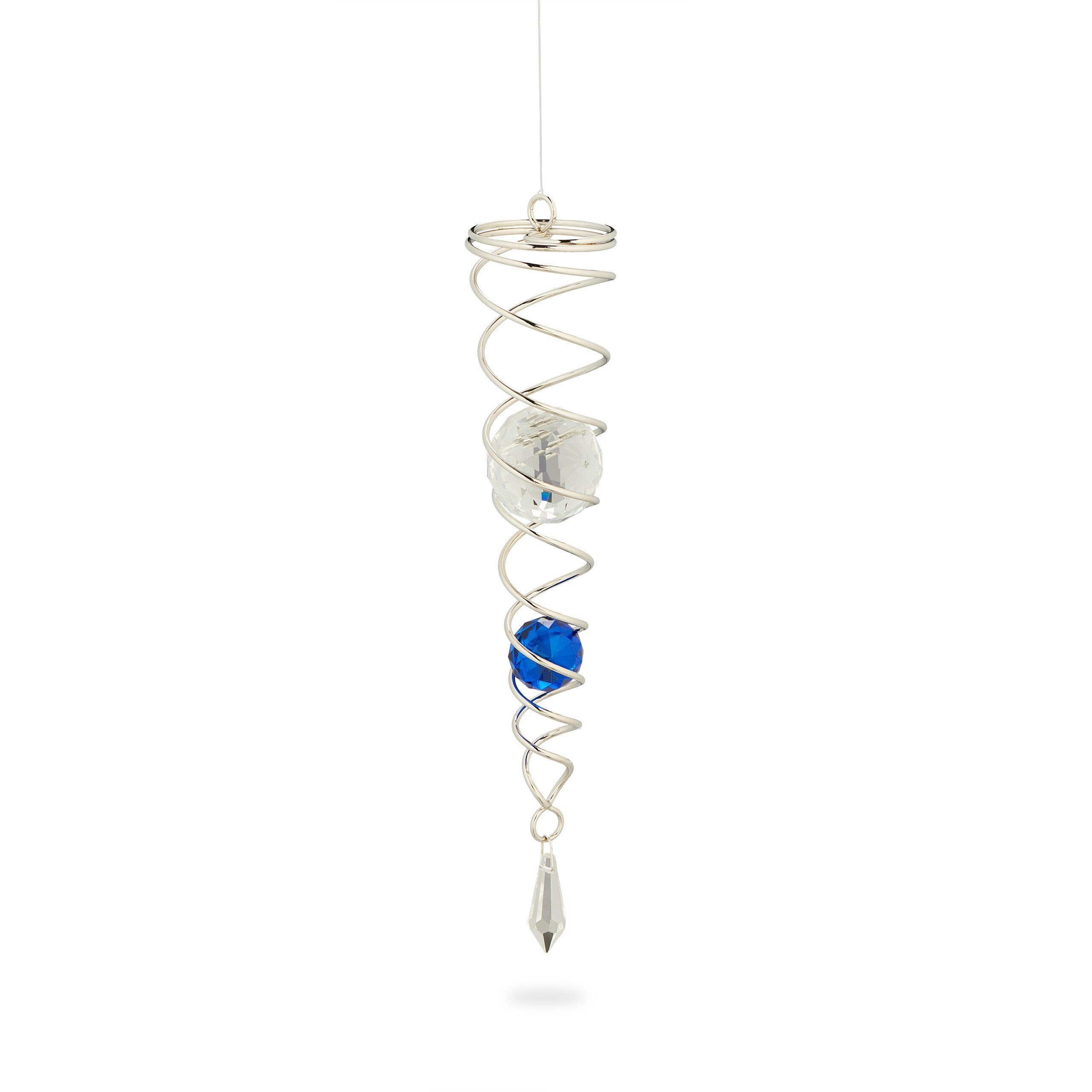 relaxdays Windspiel mit Glaskugel