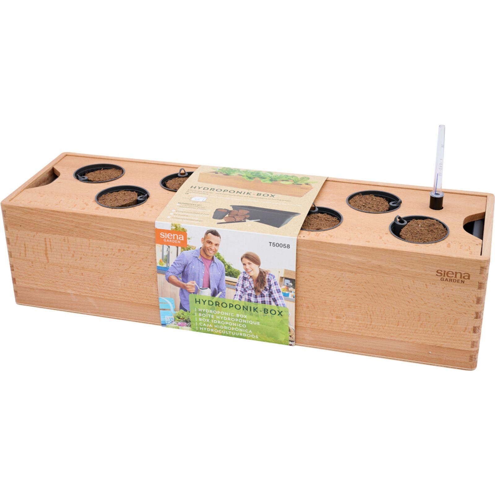 Siena Garden Anzuchttopf Hydroponik Box für Gemüse- & Kräuterpflanzen