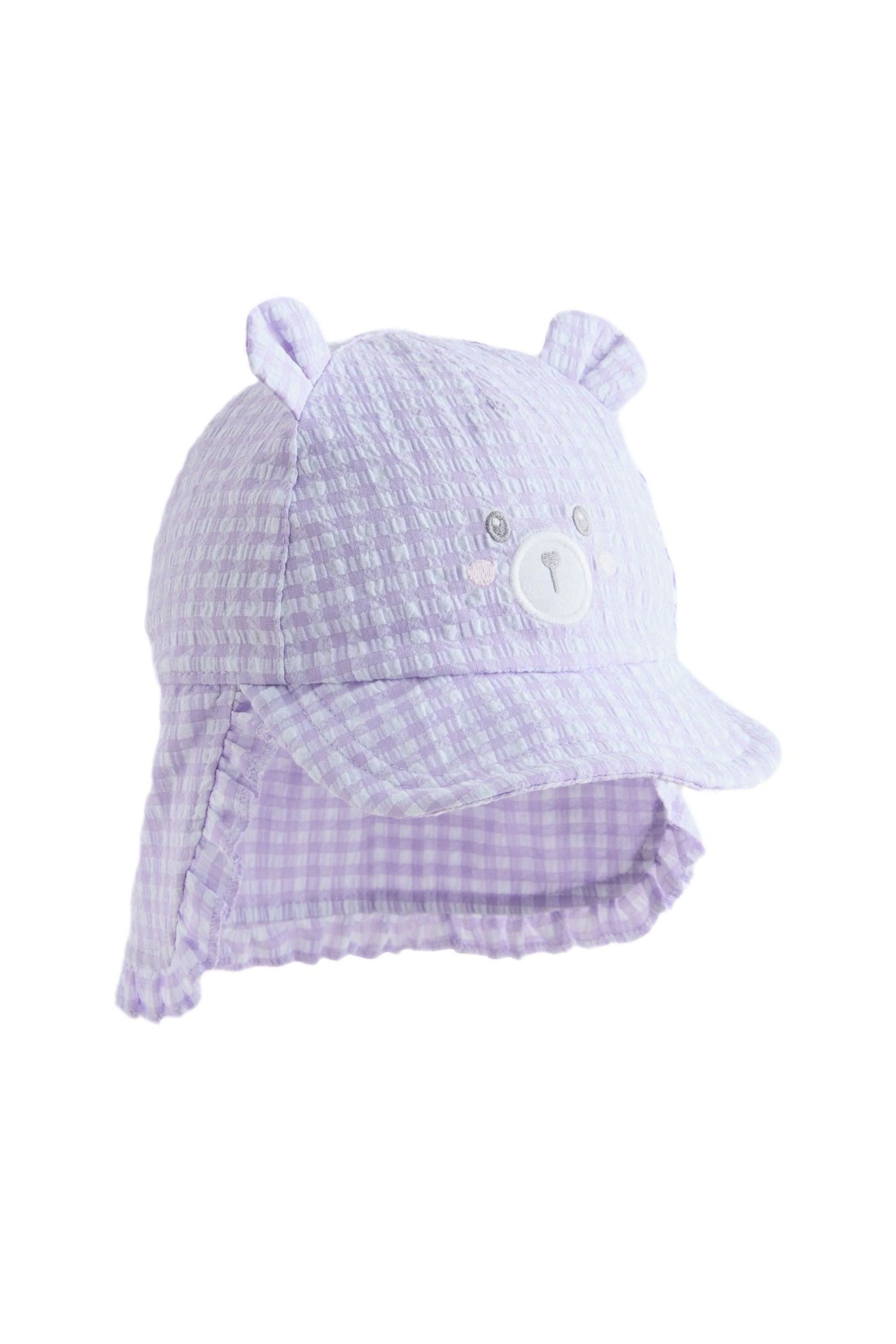 Legionärsmütze Baby Legionärshut mit Stickerei, Bär