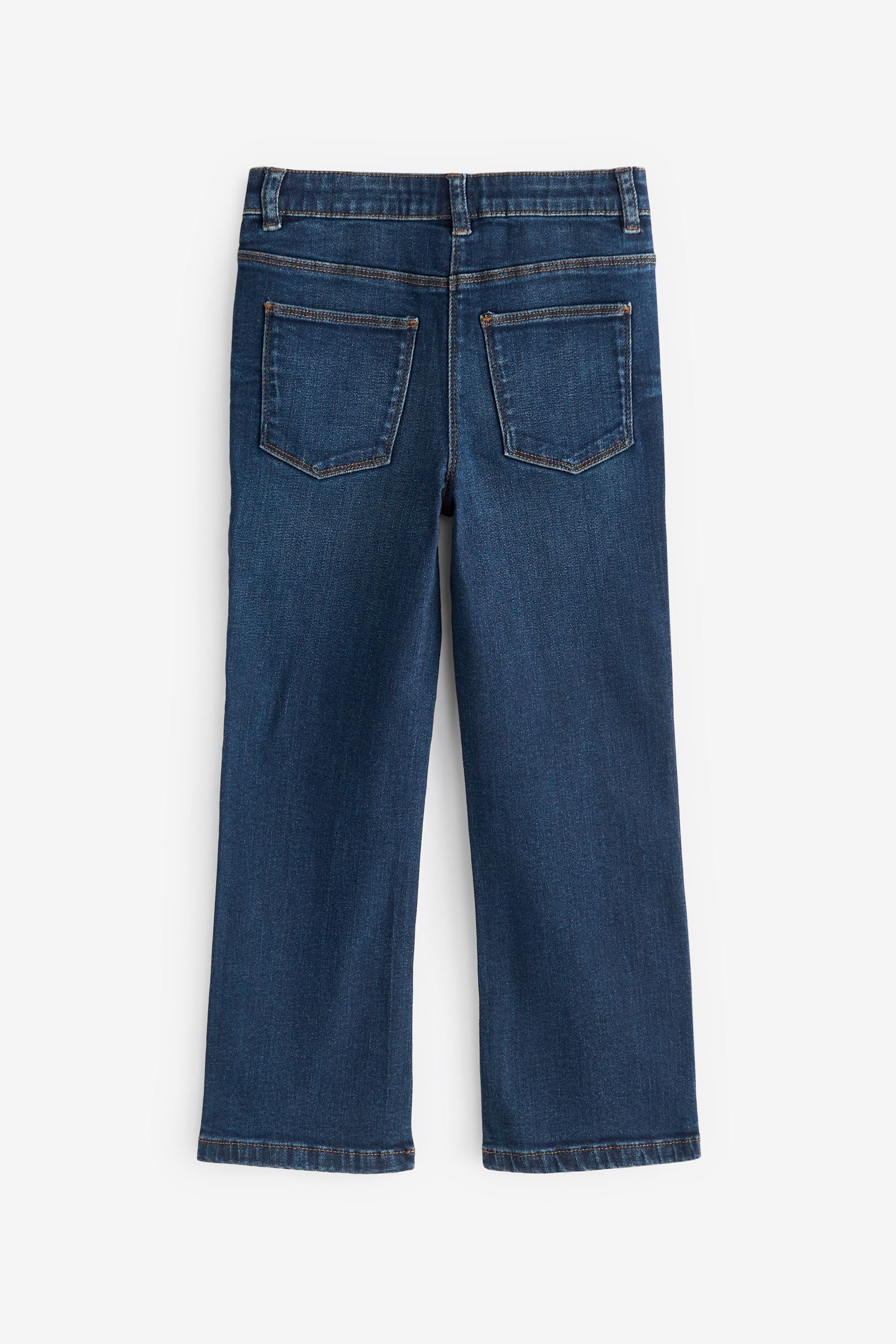 Blue Schlagjeans mit Next (1-tlg) Dark Schlag Jeans