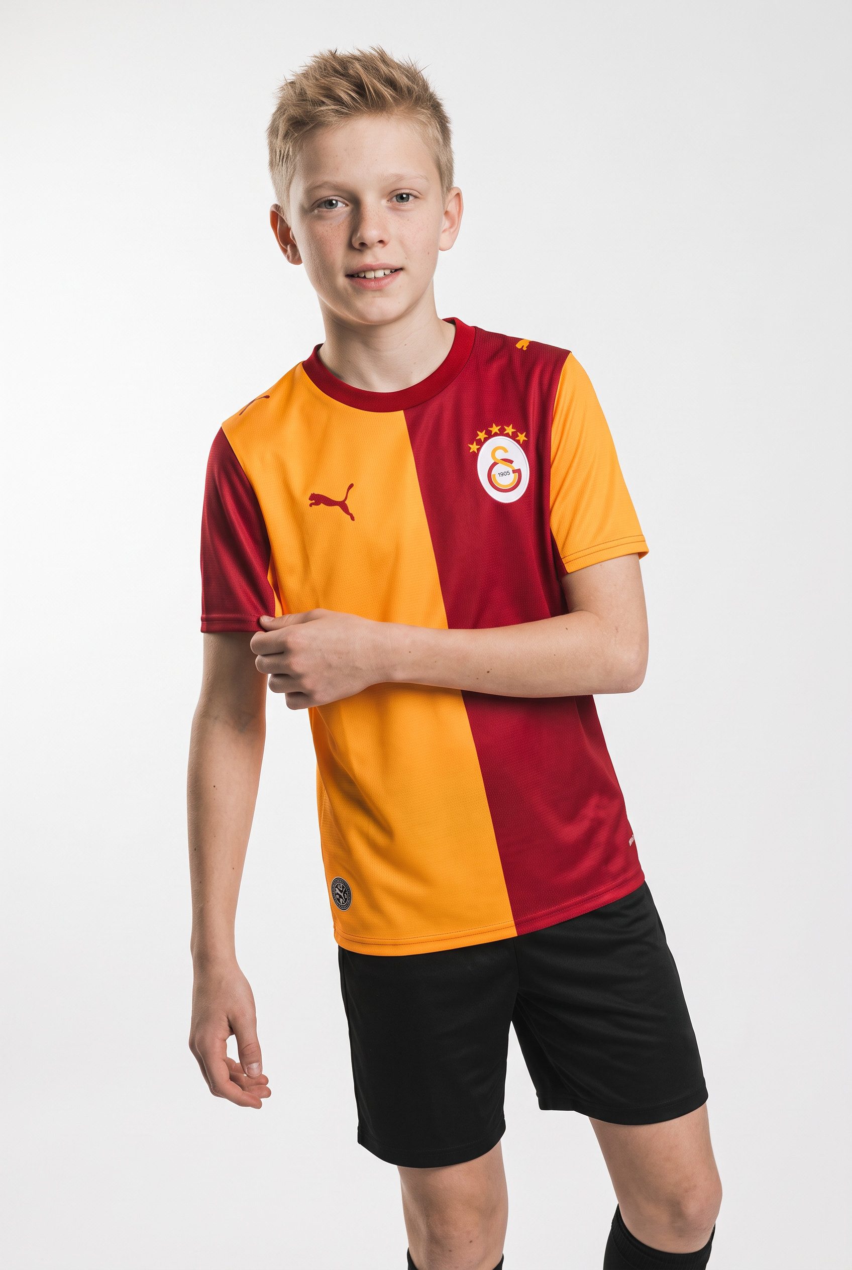 PUMA Fußballtrikot GSK HOME JERSEY REPLICA JR für Kinder, für sportliche Aktivitäten, leichtes Tragegefühl