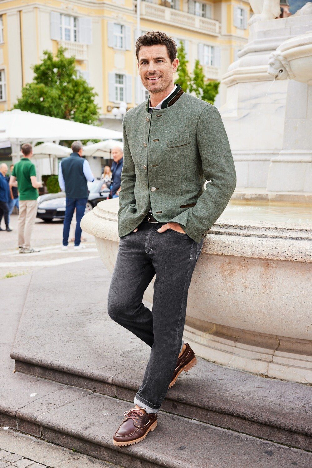 Lodenfrey Janker Leinenseiden-Janker S. Meilersdorf