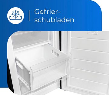 exquisit Gefrierschrank GS81-040C schwarz, 85,5 cm hoch, 54,5 cm breit