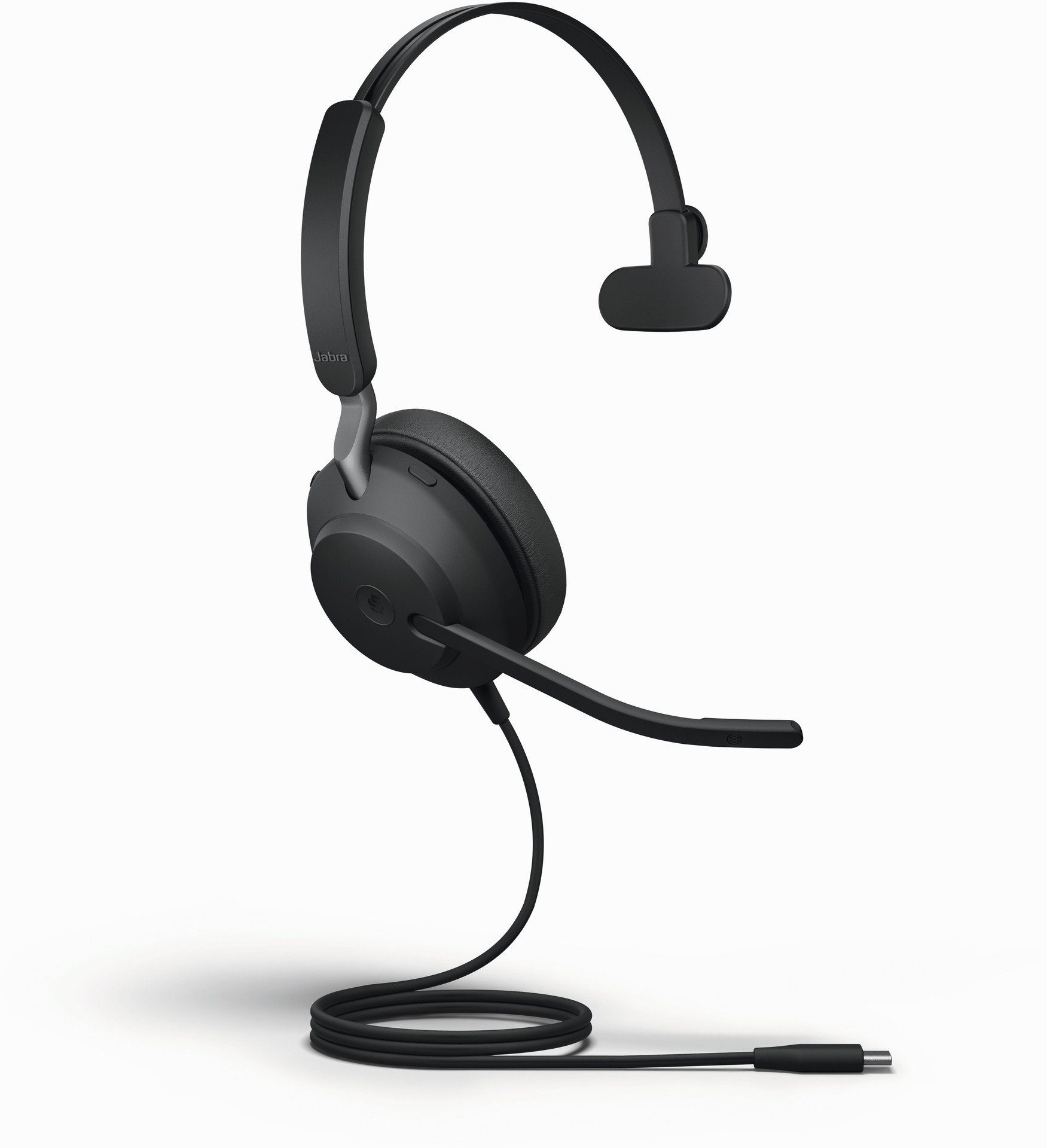 Jabra Evolve2 40 SE MS Kopfhörer (Noise-Cancelling, USB-C monaural) | Kopfhörer