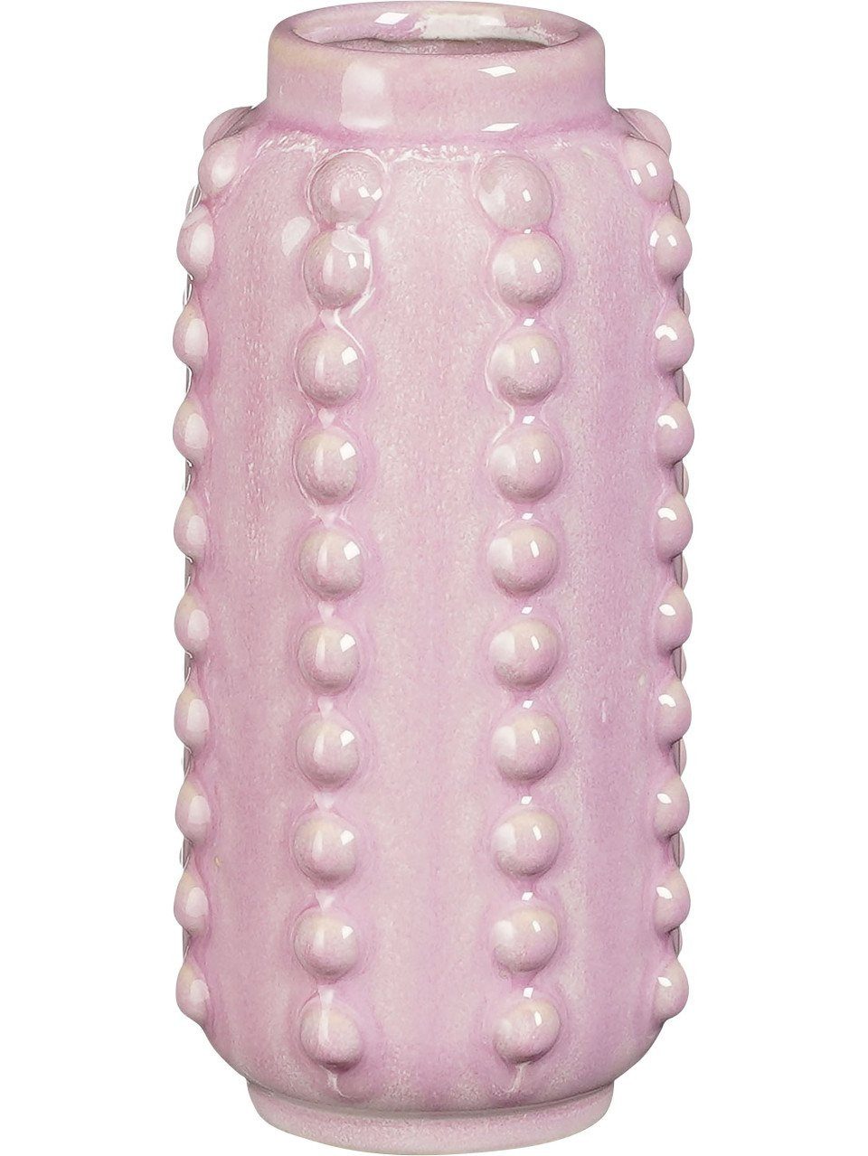 Mica Decorations Dekovase Mica Vase Boaz lila Keramik 18 x 8 cm günstig online kaufen