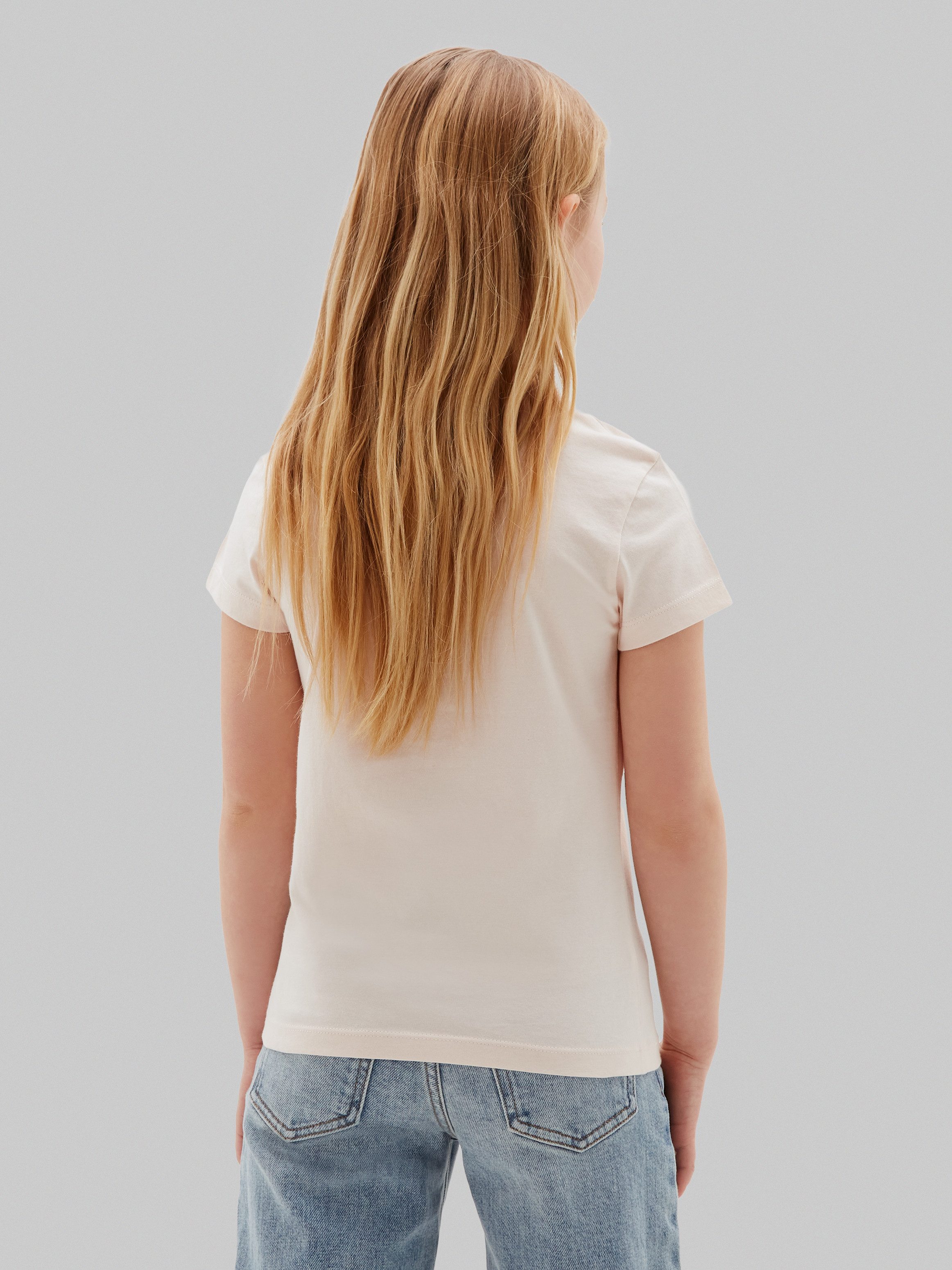 Calvin Klein Jeans T-Shirt MICRO MONOGRAM TOP Regular fit für Kinder – Bild 4 von 5