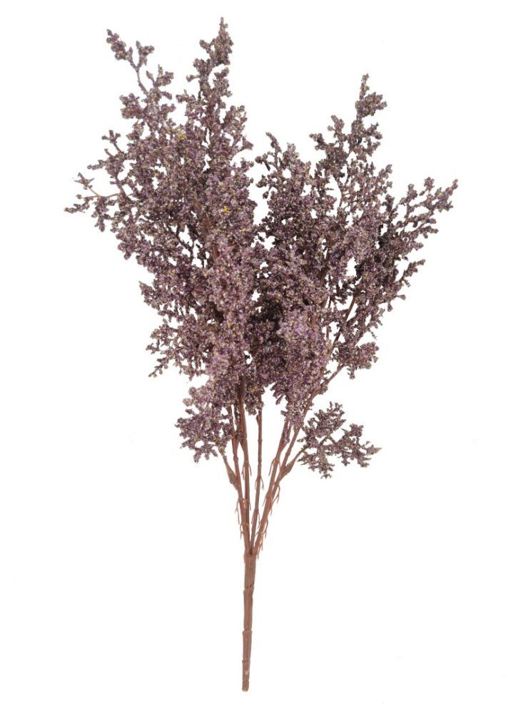 Kunstblume *naturgetreue Kunstpflanze Höhe naturgetreu, (Limonium), cm, täuschend echt 2474U, Strandflieder / künstlich, Zweig* 90 / Strauch