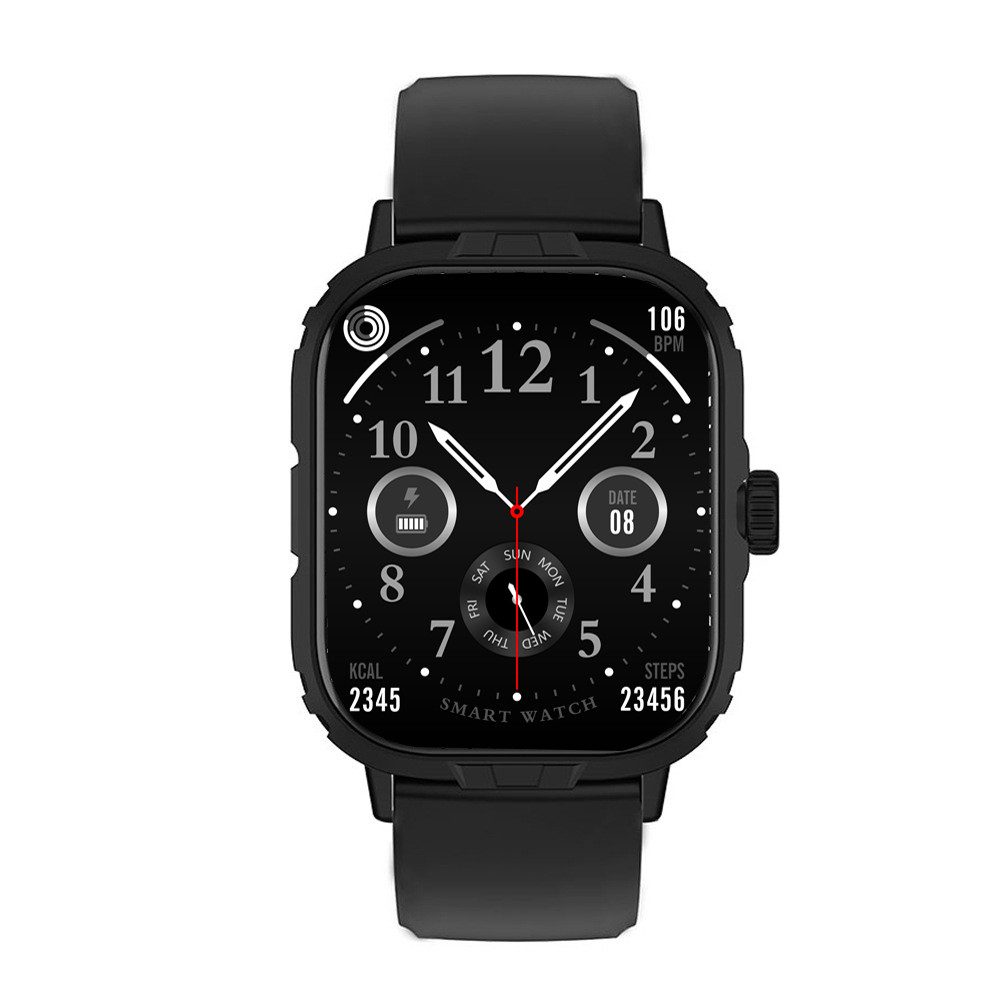 JTC-24 Smartwatch SWAir9 mit Bluetooth Telefonie Smartwatch (5 cm/2,01" Zoll), Gesundheitsmessung (Puls, Blutdruck, SpO2) – Bild 3 von 5