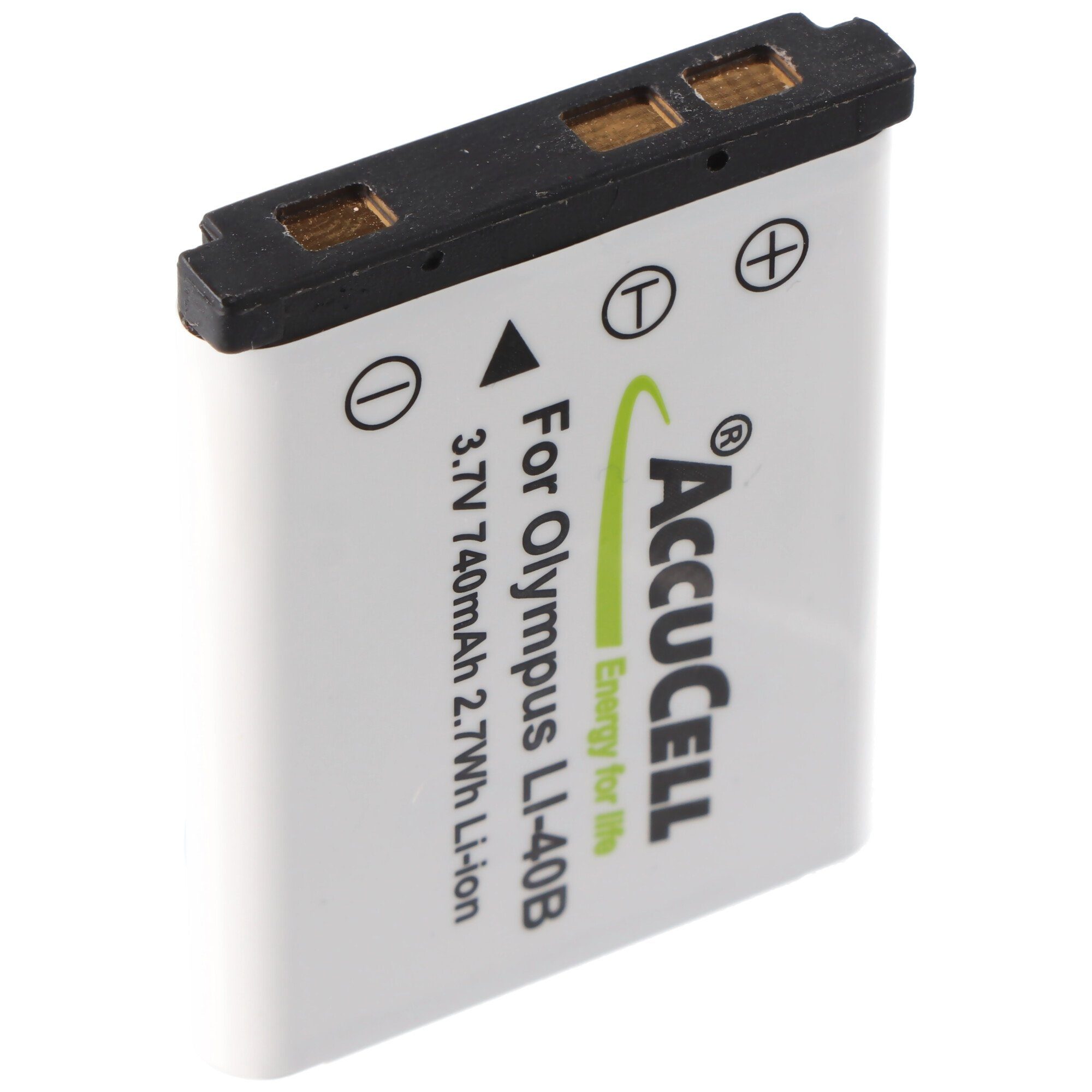 AccuCell MEDION MD86497 Akku passend für MD 86497, MEDION MD86121 ersetzt NP-4 Akku 740 mAh (3,7 V)