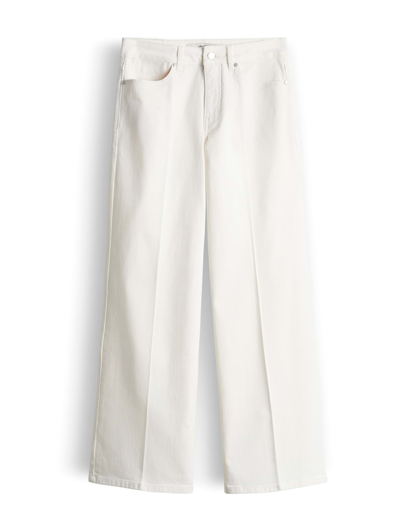someday Weite Jeans CELLMA ICONIC aus BCI Cotton Mix Mid Rise weiter, gerader Beinverlauf, elastischer Stoff