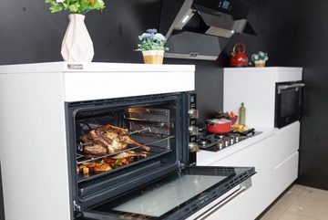 Kaiser Küchengeräte Einbaubackofen EG 9371/5 Jahres Garantie, mit 1-fach-Teleskopauszug, Einbau Gas Backofen 90 cm 79L autark Grill Selbstreinigung