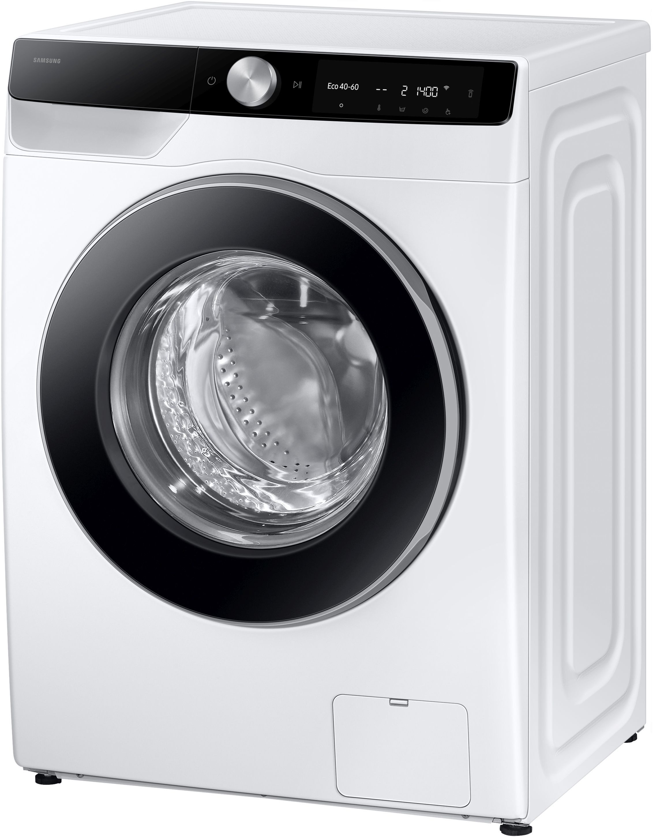 Samsung Waschmaschine WW6100D WW90DG6G94LKU2, 9 kg, 1400 U/min, AI Ecobubble - Effizient und schonend waschen