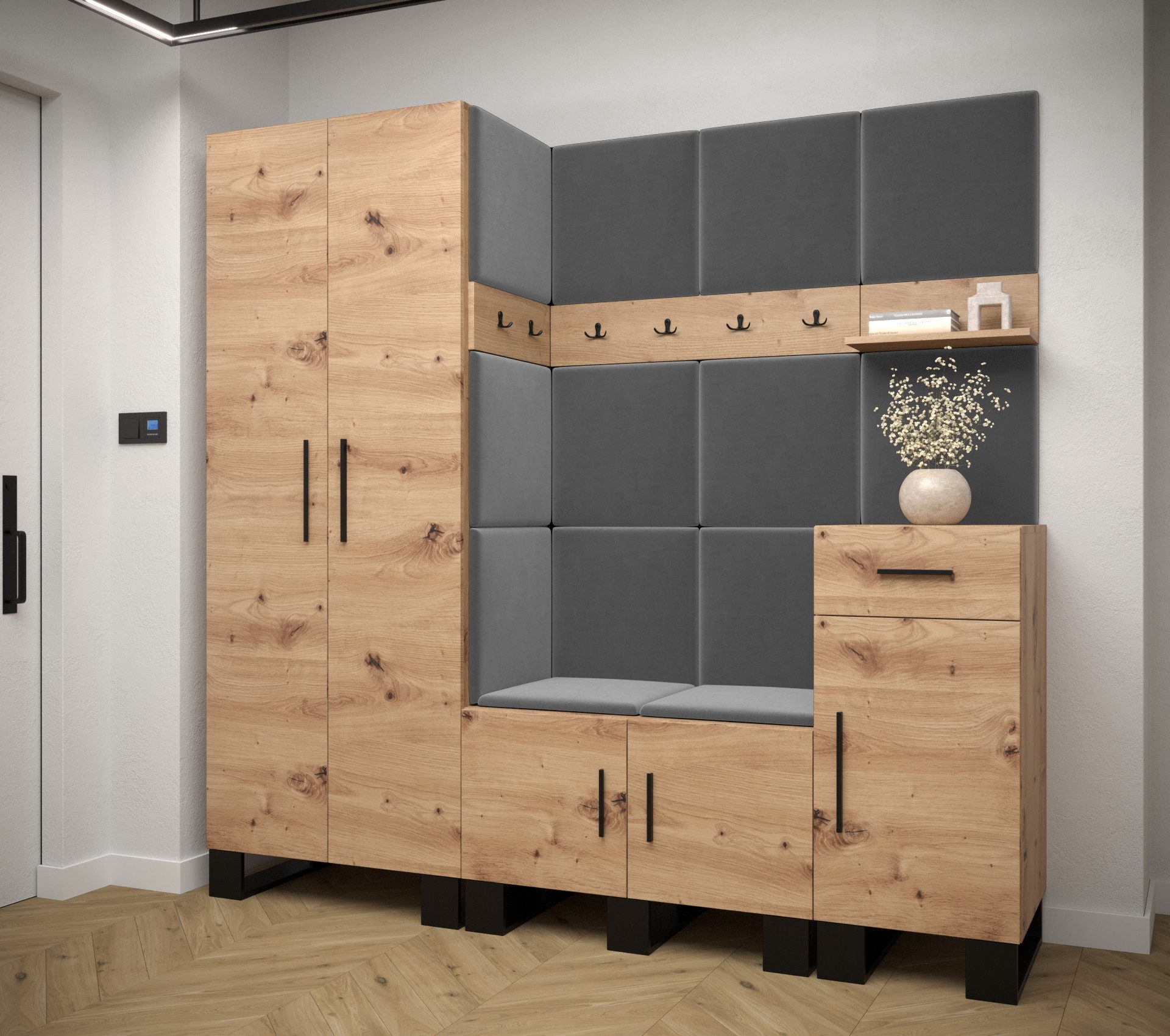 ABIKS MÖBEL Garderoben-Set ARTIN Set 1 günstig online kaufen