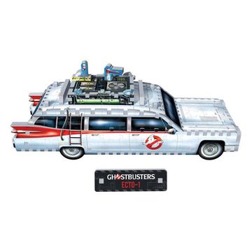 Wrebbit 3D-Puzzle Ghostbusters 3D Puzzle ECTO-1 Geisterjäger Ecto 1 Auto 1959er Cadillac, Puzzleteile