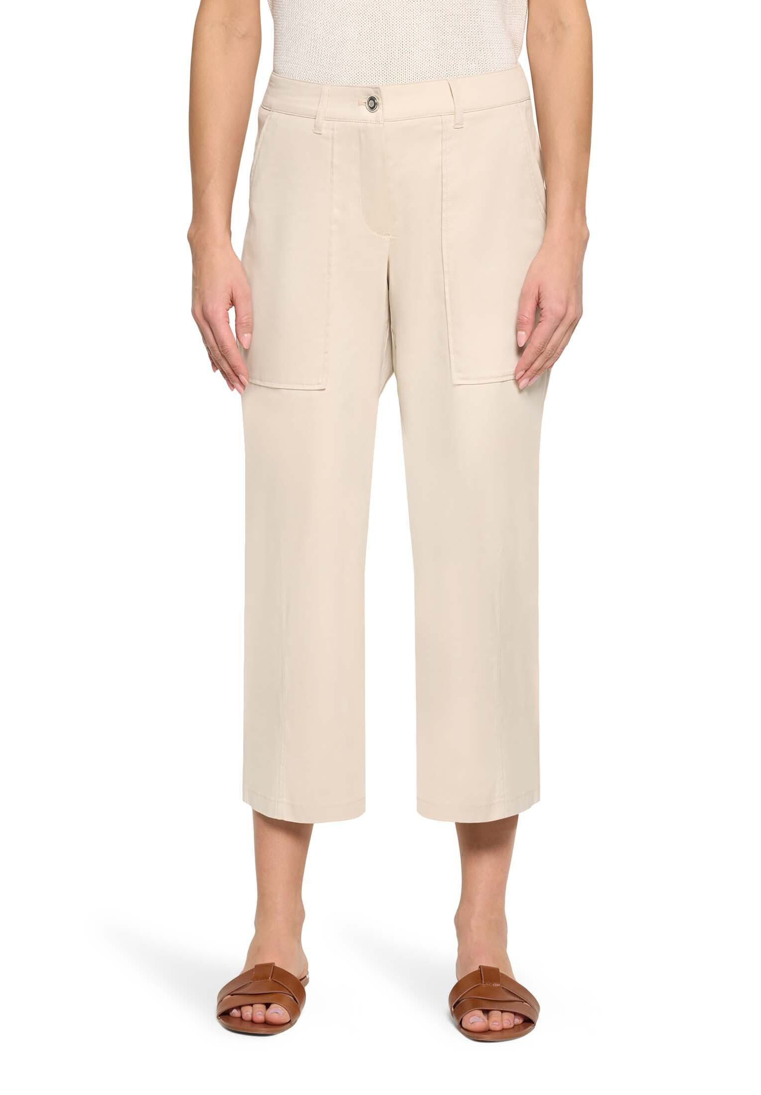 Stoffhose Damen unifarben