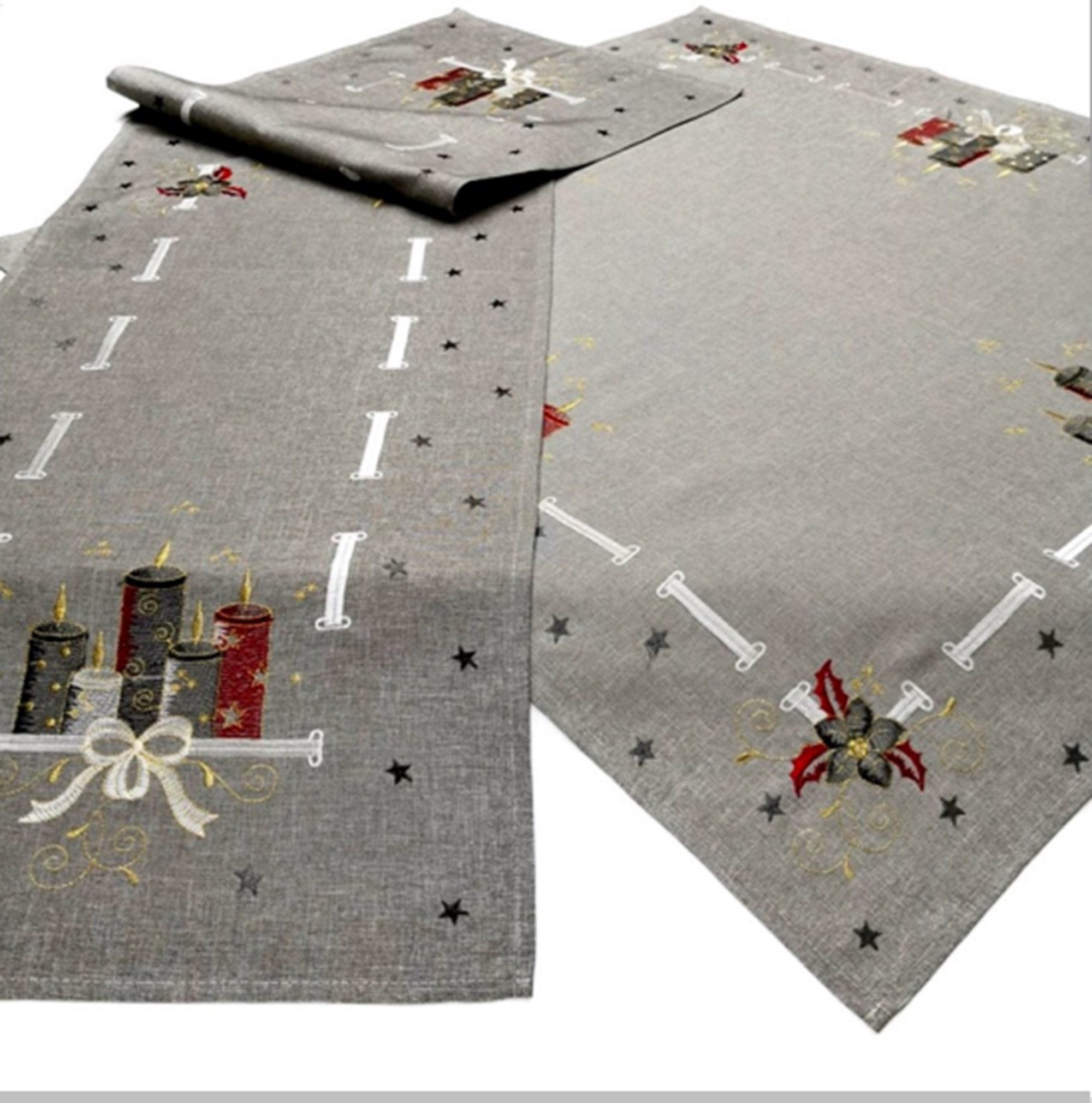 Brilliant Tischdecke / Weihnachten / Mitteldecke / 85x85cm / TW-291668-2 günstig online kaufen