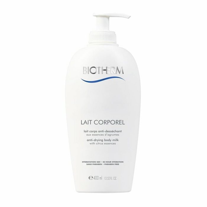 BIOTHERM Körpermilch Biotherm Lait Corporel Anti-Drying Body Milk 400 ml. Packung