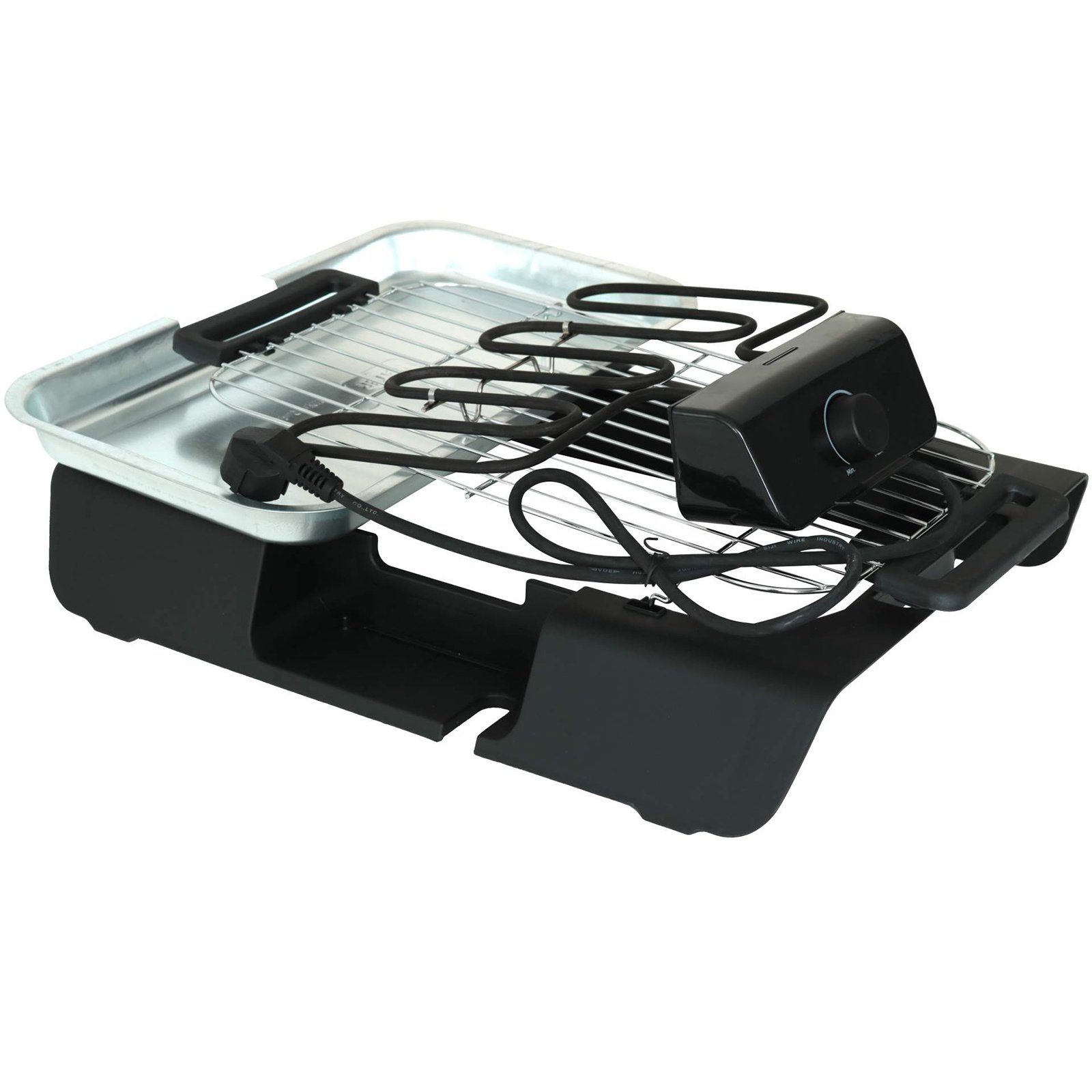 Kynast Tischgrill elektrischer Tischgrill Elektrogrill 2000 Watt, 2000,00 W, antihaftbeschichtet, rußfrei, B 49,8 cm x T 37 cm x H 8,0 cm