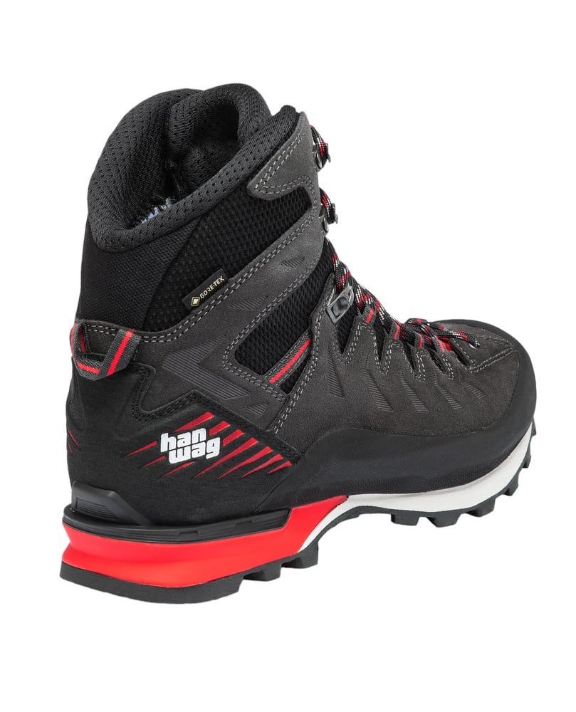 Hanwag Bergwanderschuhe Makra Pro GTX (Veloursleder, wasserdicht) Wanderschuh