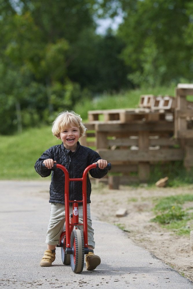 Winther Tretfahrzeug Lernfahrrad – Ideales Lernfahrrad für Kinder mit Kettenlosem Antrieb