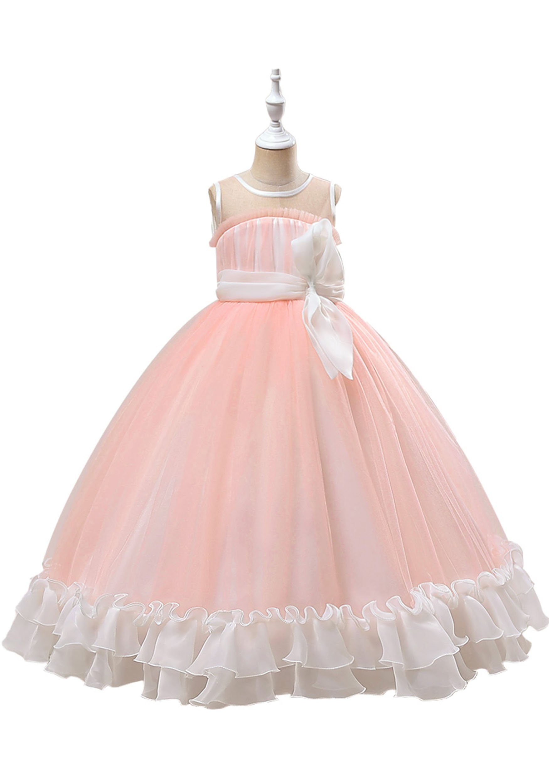 Tüllkleid Prinzessin Blumenmädchenkleider Daisred Partykleid Kleid Festlich