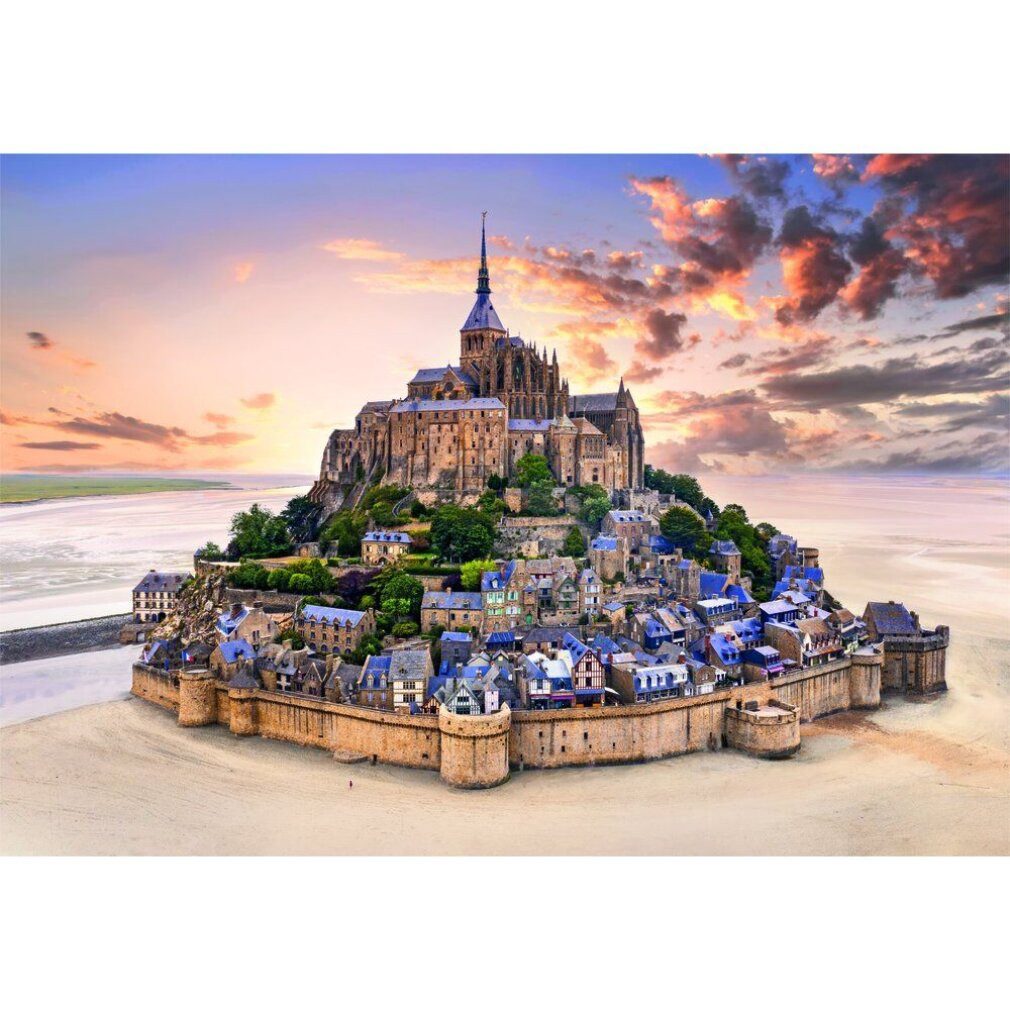 Clementoni® Puzzle Hohe Qualität Der Mont Saint-Michel Rising puzzle 1500pcs, Puzzleteile