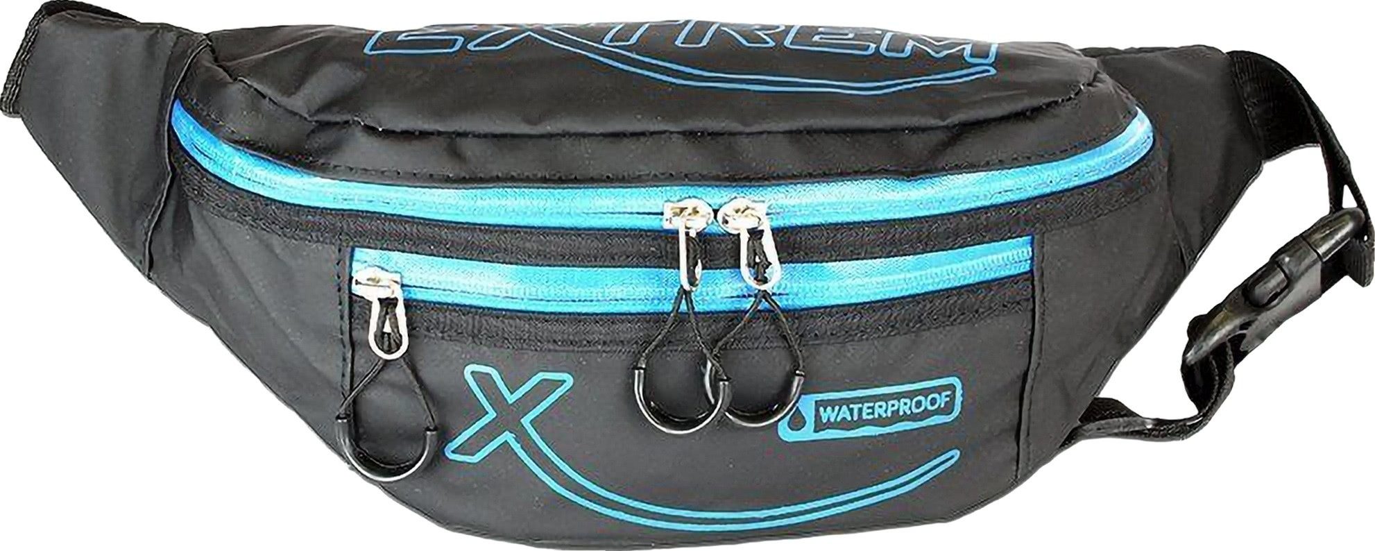 BAG STREET Gürteltasche Bag Street Damen Herren Gürteltasche (Gürteltasche), Damen, Herren, Jugend Gürteltasche Synthetik, schwarz, blau 12cm hoch