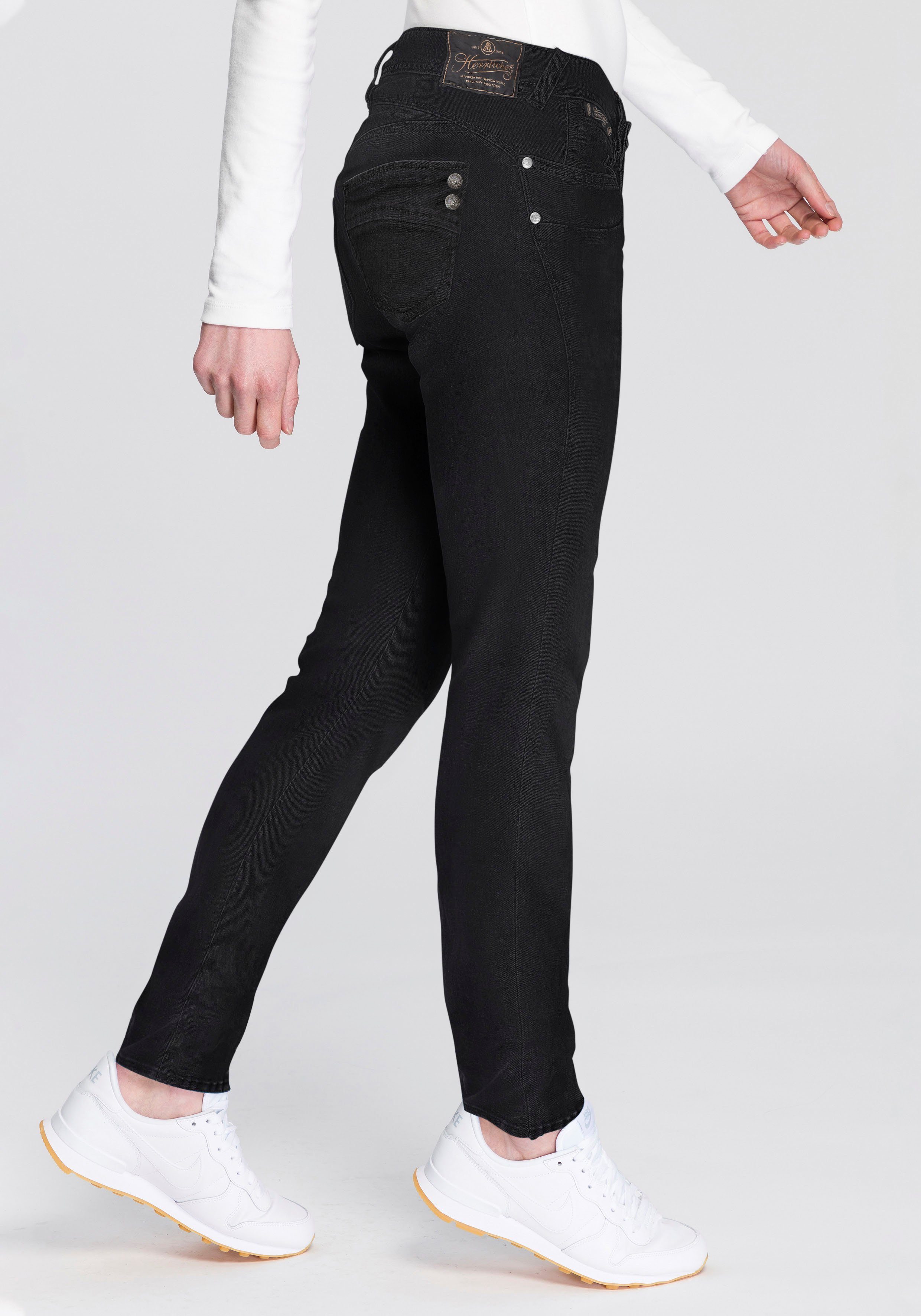 Herrlicher Röhrenjeans PIPER SLIM REUSED Low Waist mit ultimativem Tragekomfort