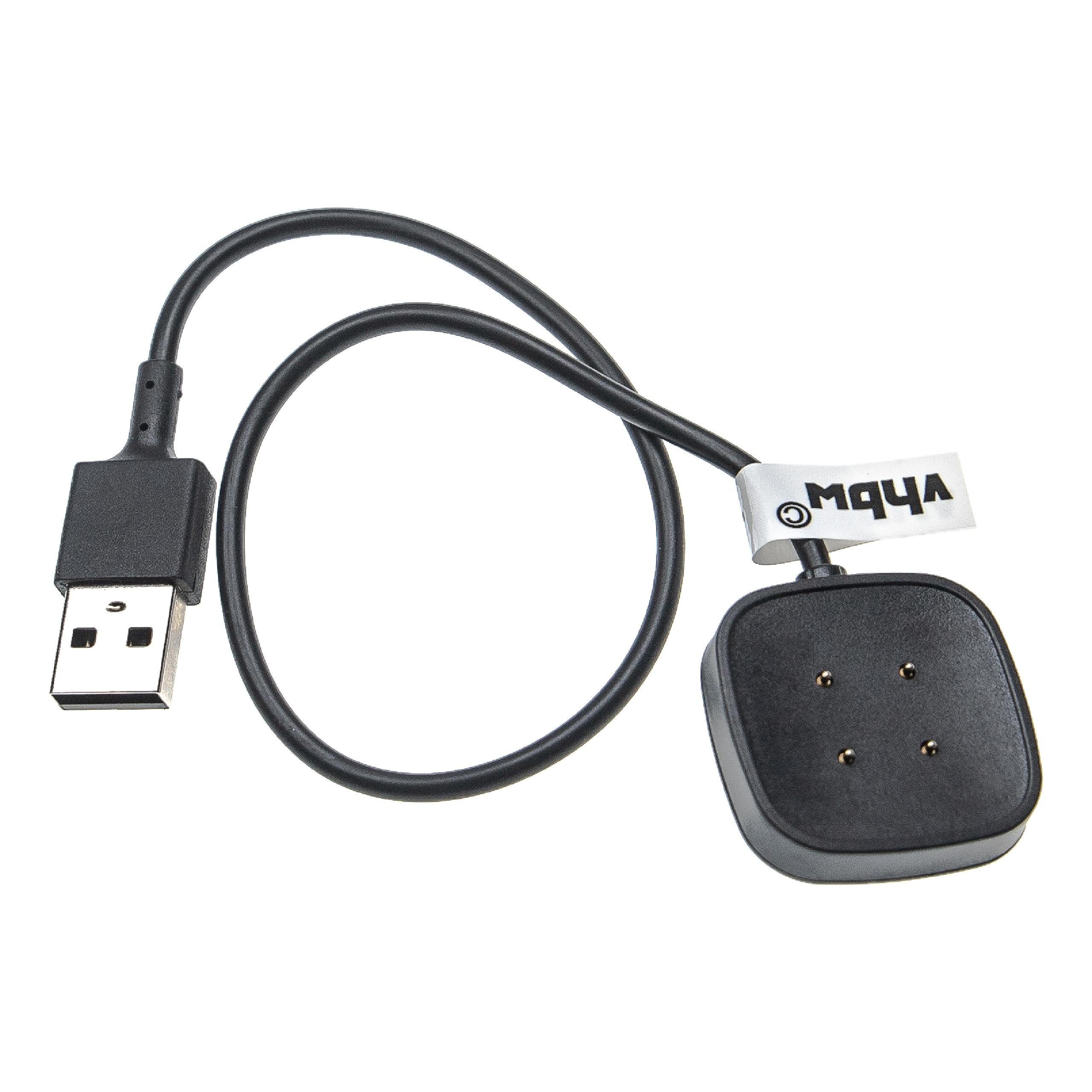 vhbw USB Ladekabel passend für Fitbit Sense, Versa 3 Smartwatch Smartwatch-Ladekabel, (30.0 cm)